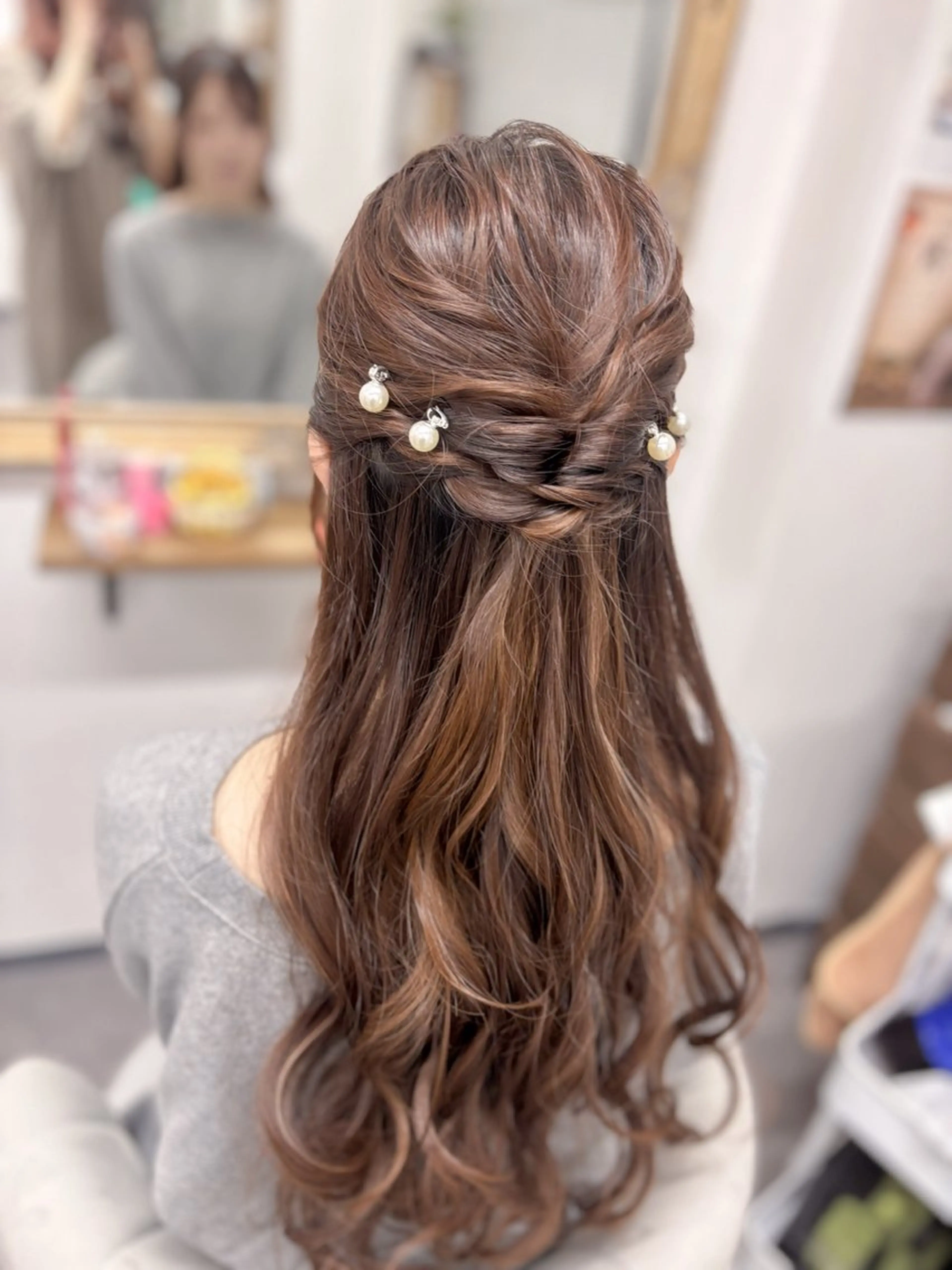 ロング ヘアアレンジ ⭐︎moe 【ヘアメイク🧸】のヘアスタイル