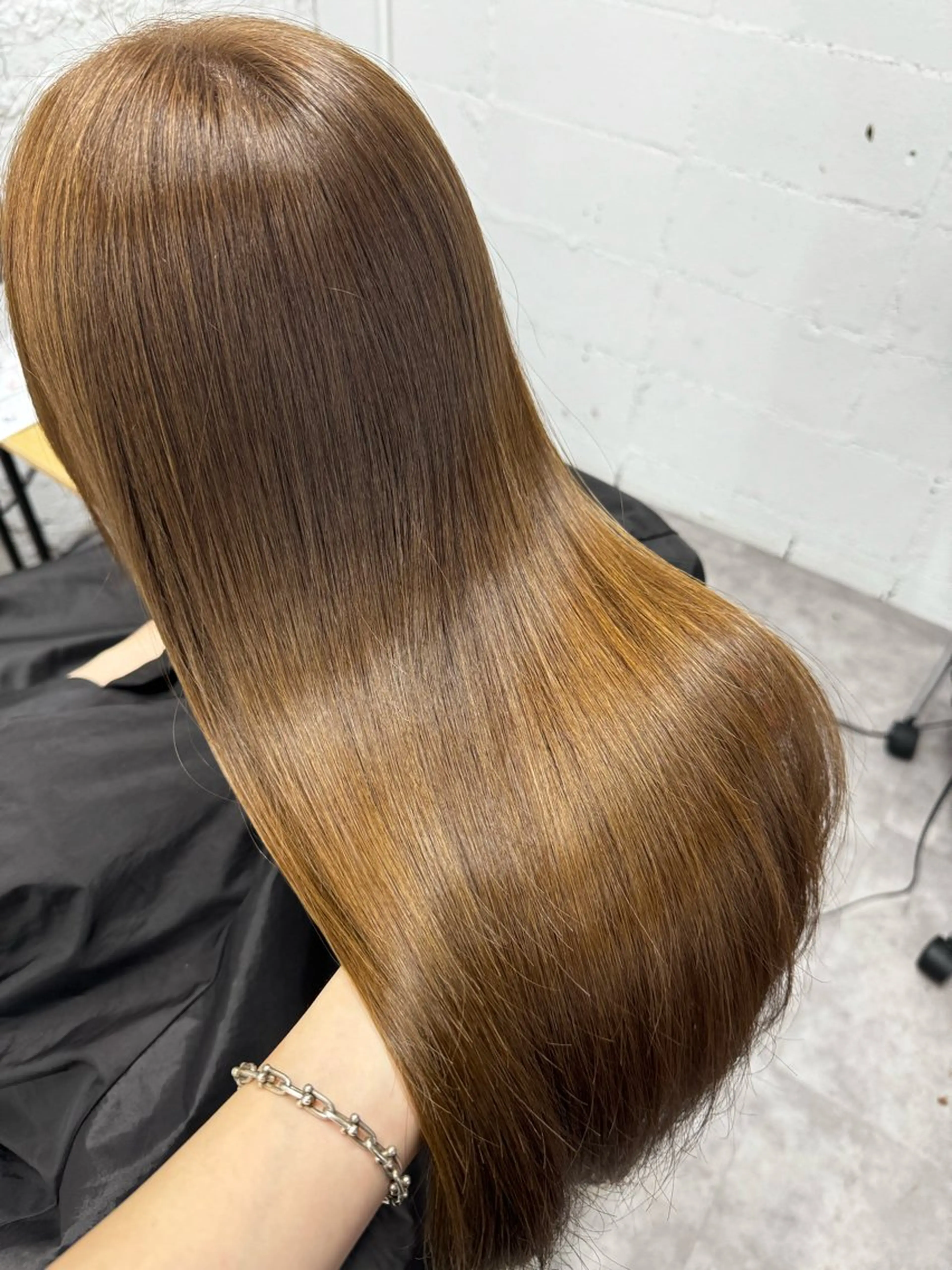 ロング ダブルカラー✨️ 五島桜樫のヘアスタイル