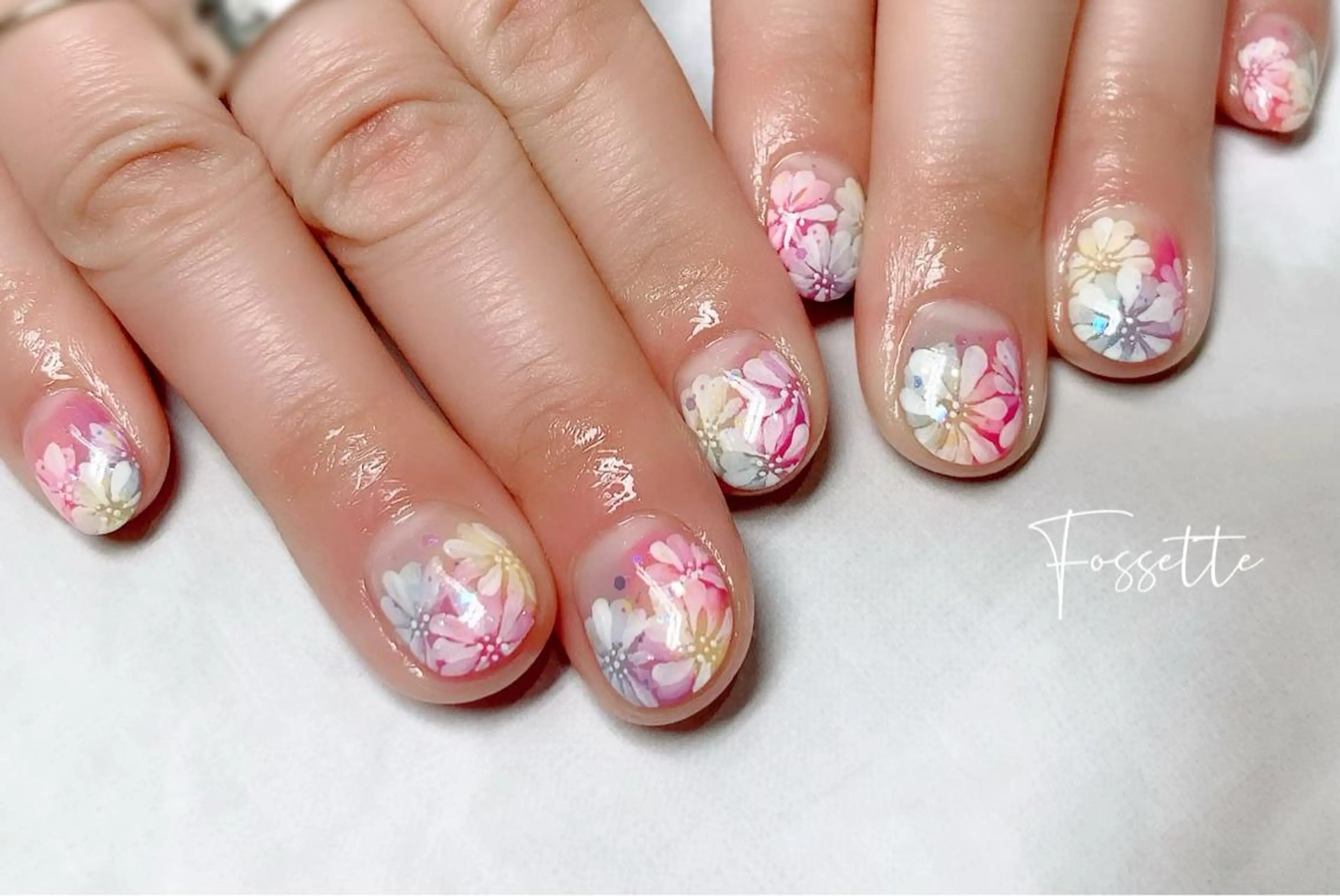 ネイル ハンドネイル nailsalon Fossetteのネイルデザイン
