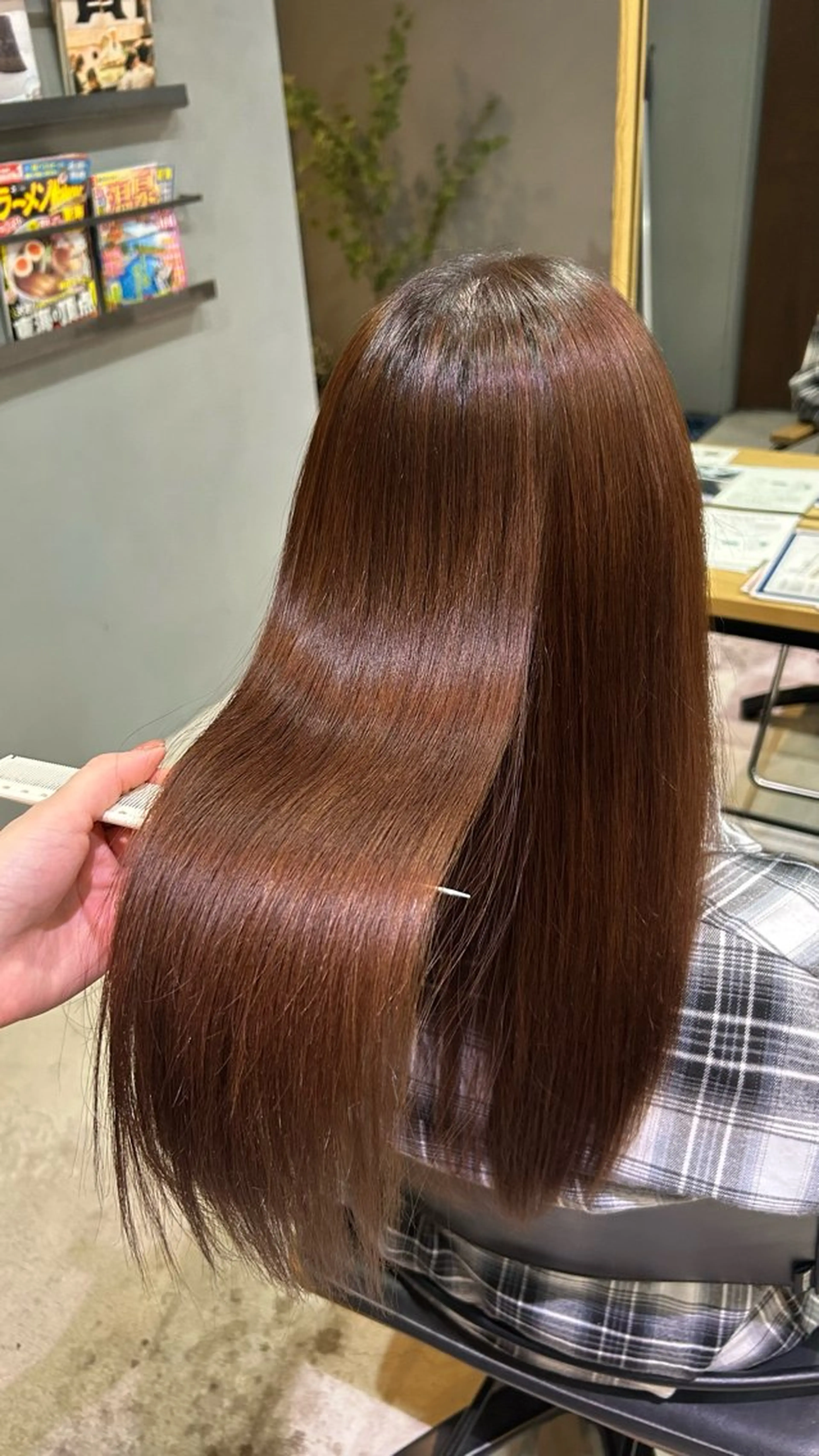 髪にドラマを。髪質改善ストレートの写真