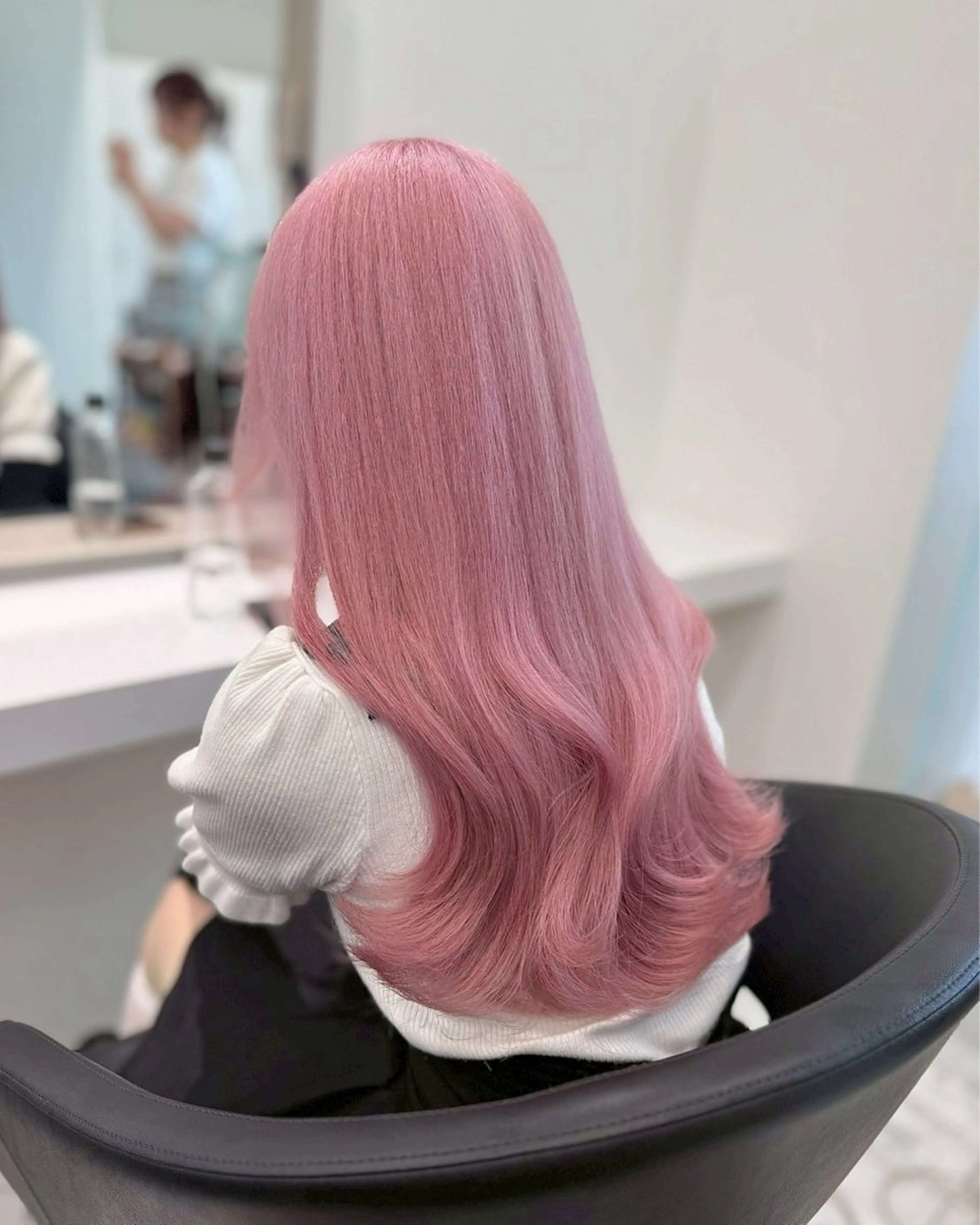 🎀ハイブリーチ(ブリーチ2回)+カラー+トリートメント付🎀の写真