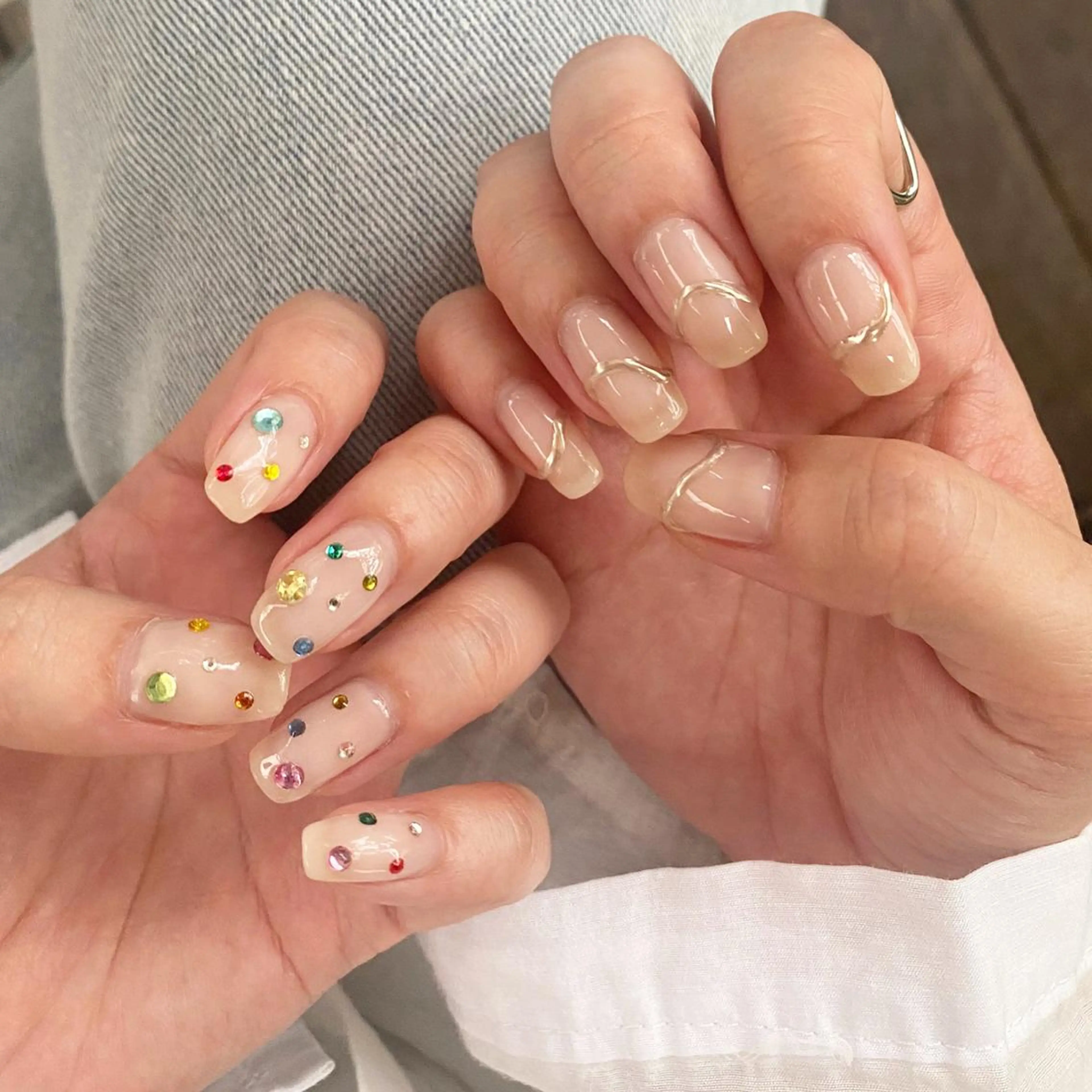 ネイル ハンドネイル Ash関内ネイリスト 荒木のネイルデザイン