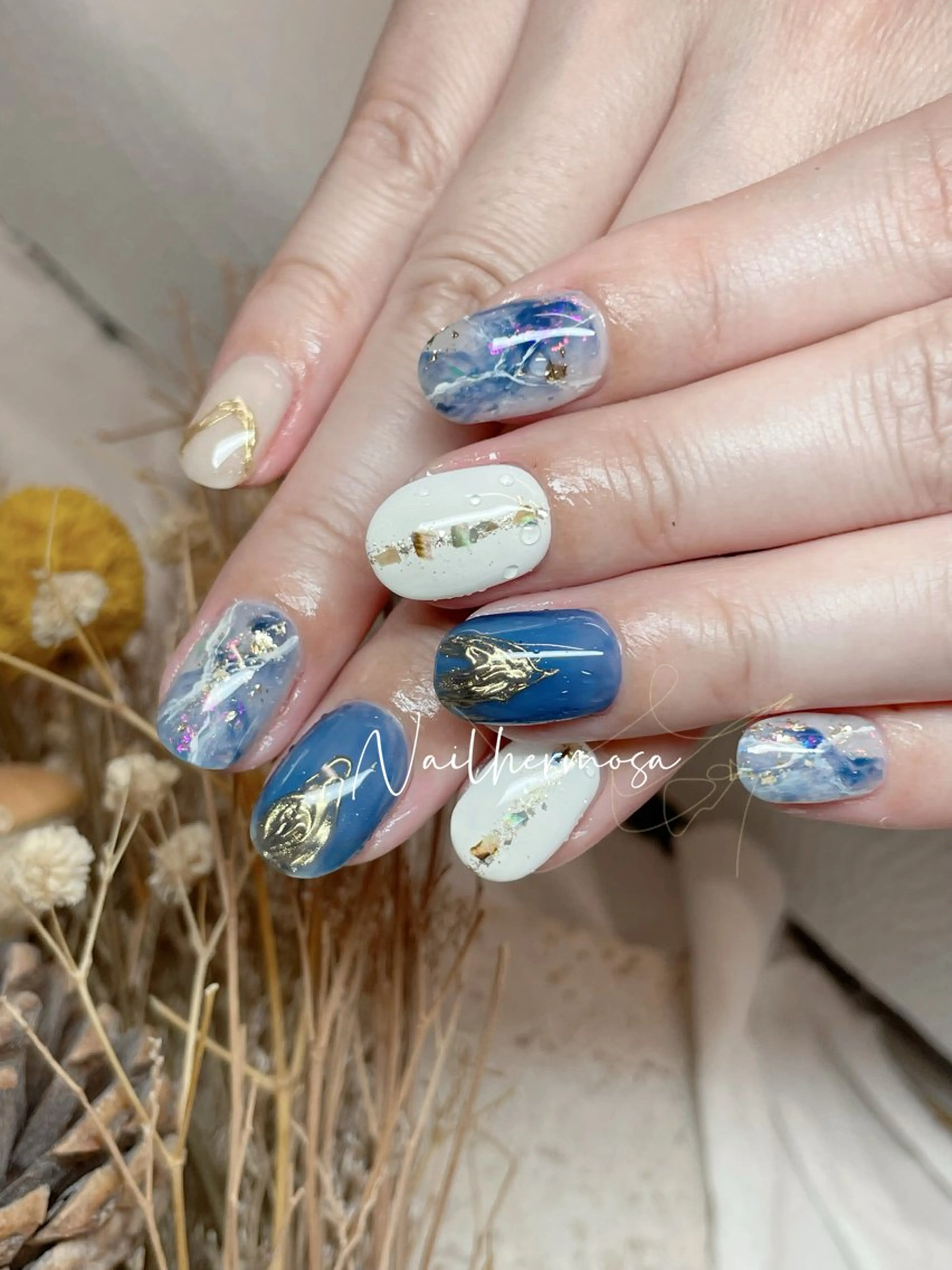 ネイル 長さ出し フラッシュネイル フットネイル ジェルネイル マグネットネイル ハンドネイル ネイル エルモサのネイルデザイン