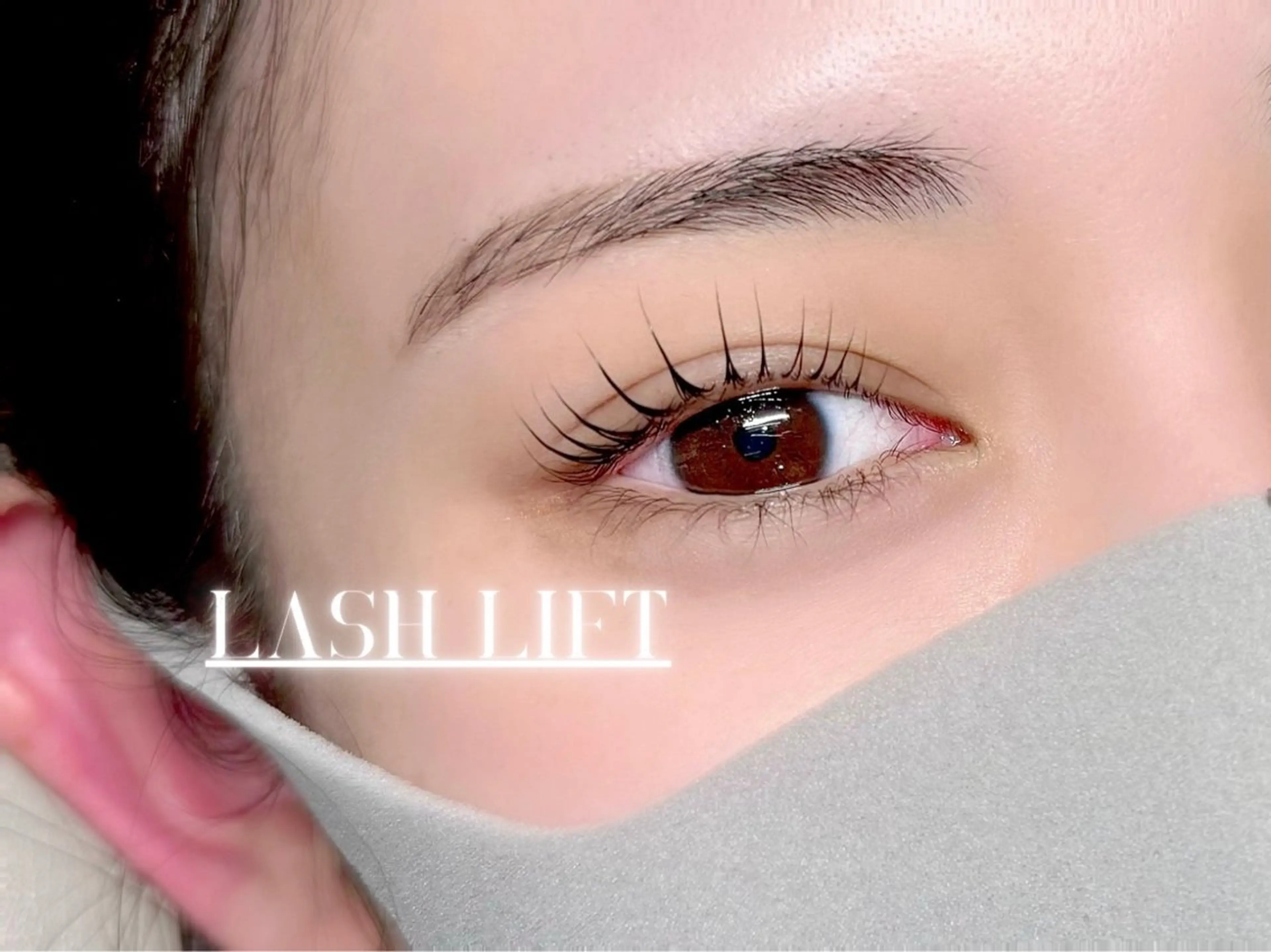 マツエク・マツパ パリジェンヌラッシュリフト 一重×まつ毛パーマ マツエク特化🎀 Cil岸和田RIOのマツエク・マツパデザイン