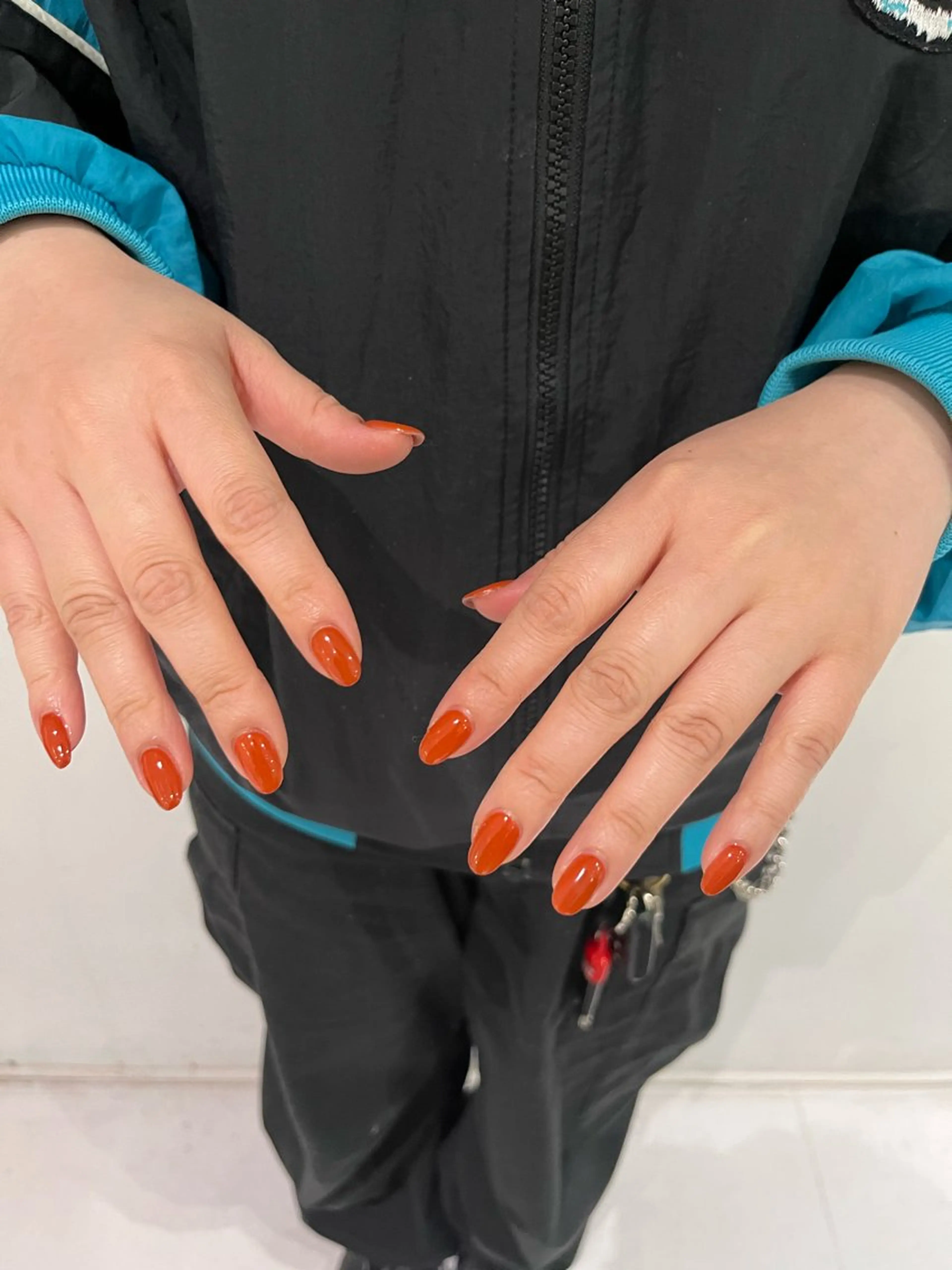 ネイル オレンジ DEE nail airi.Oのネイルデザイン