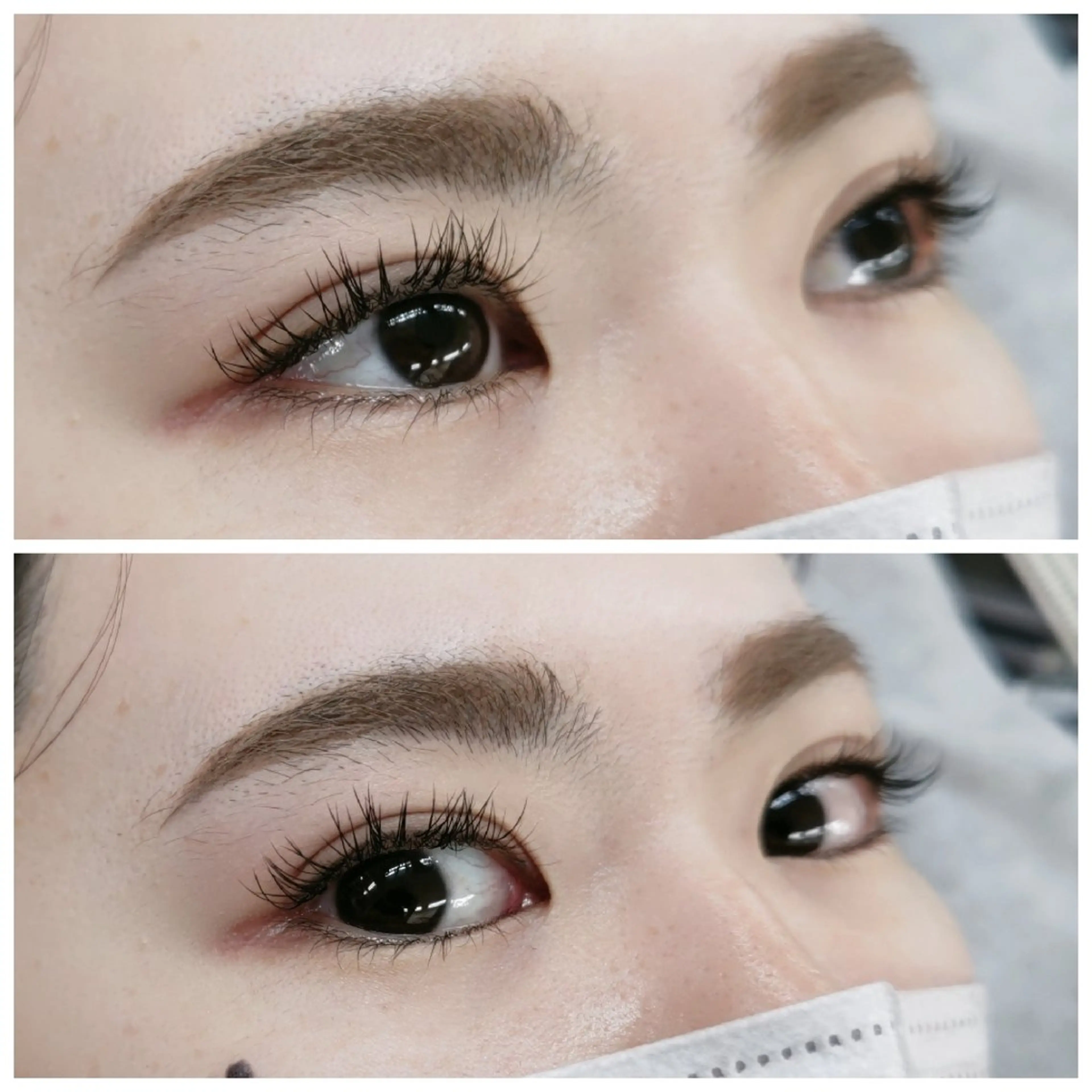 マツエク・マツパ Cカール フラットラッシュ EYELA平塚店 永井のマツエク・マツパデザイン