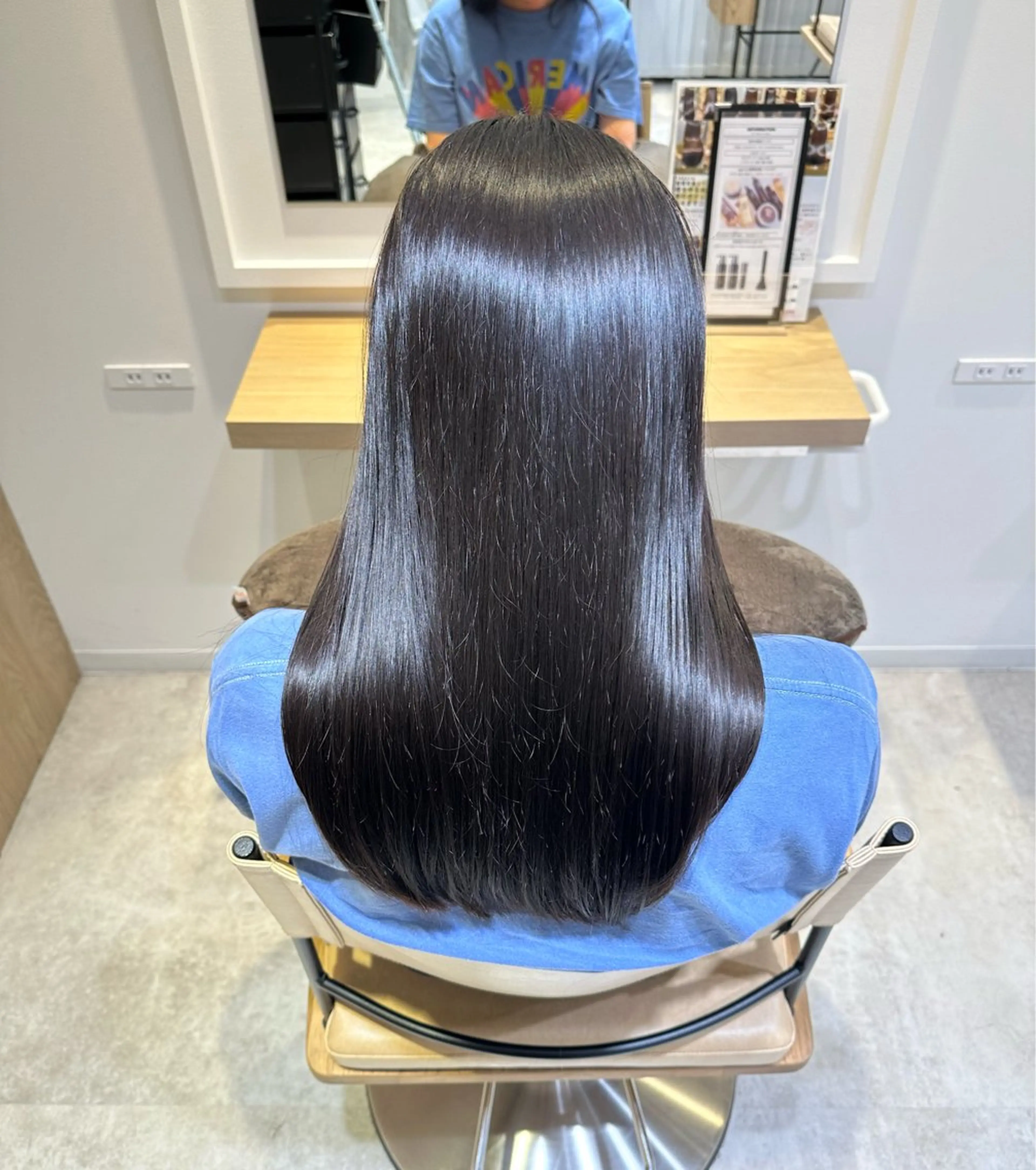 ロング カット 川崎 智優のヘアスタイル