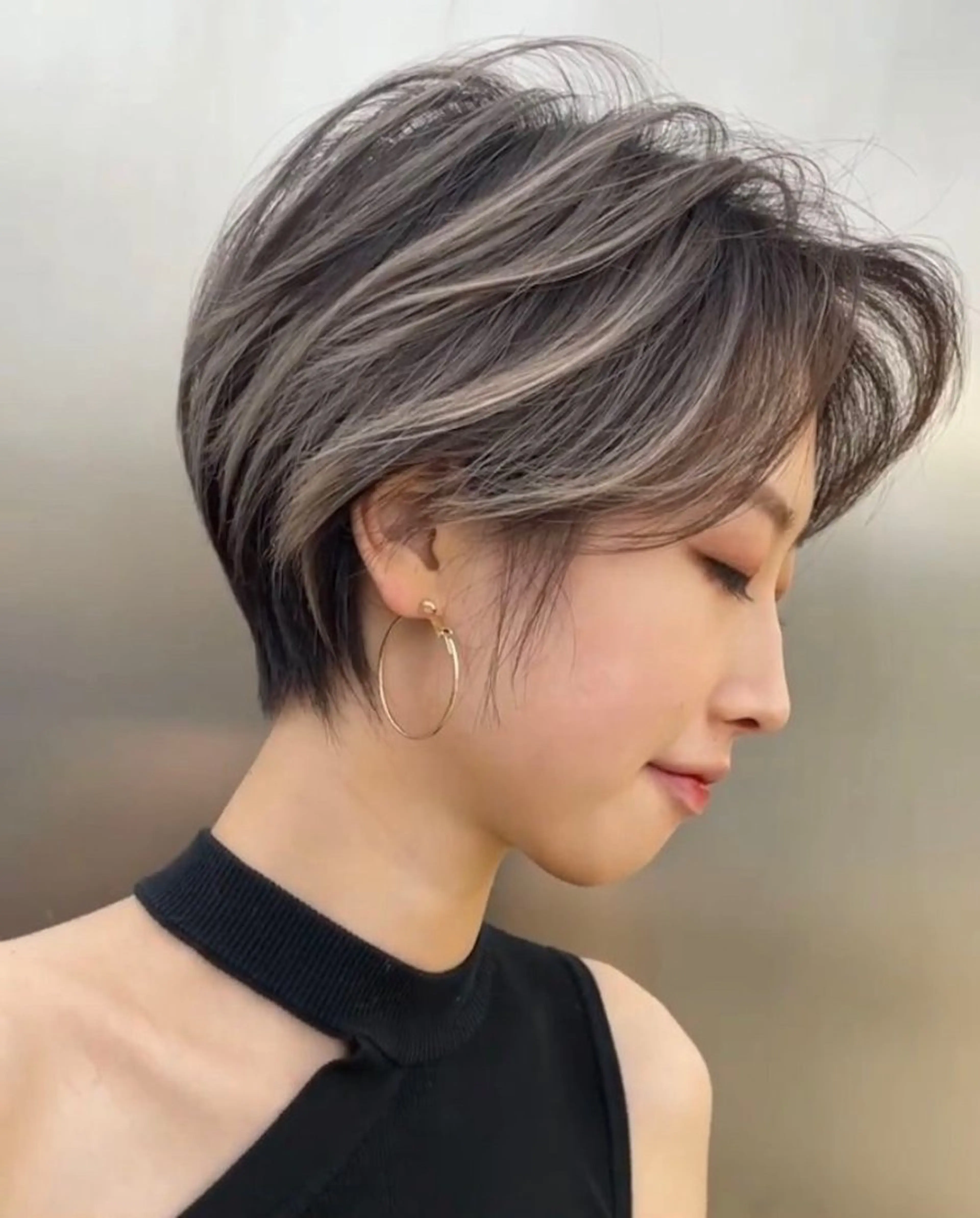 ショート カラー uhiyama shotarouのヘアスタイル