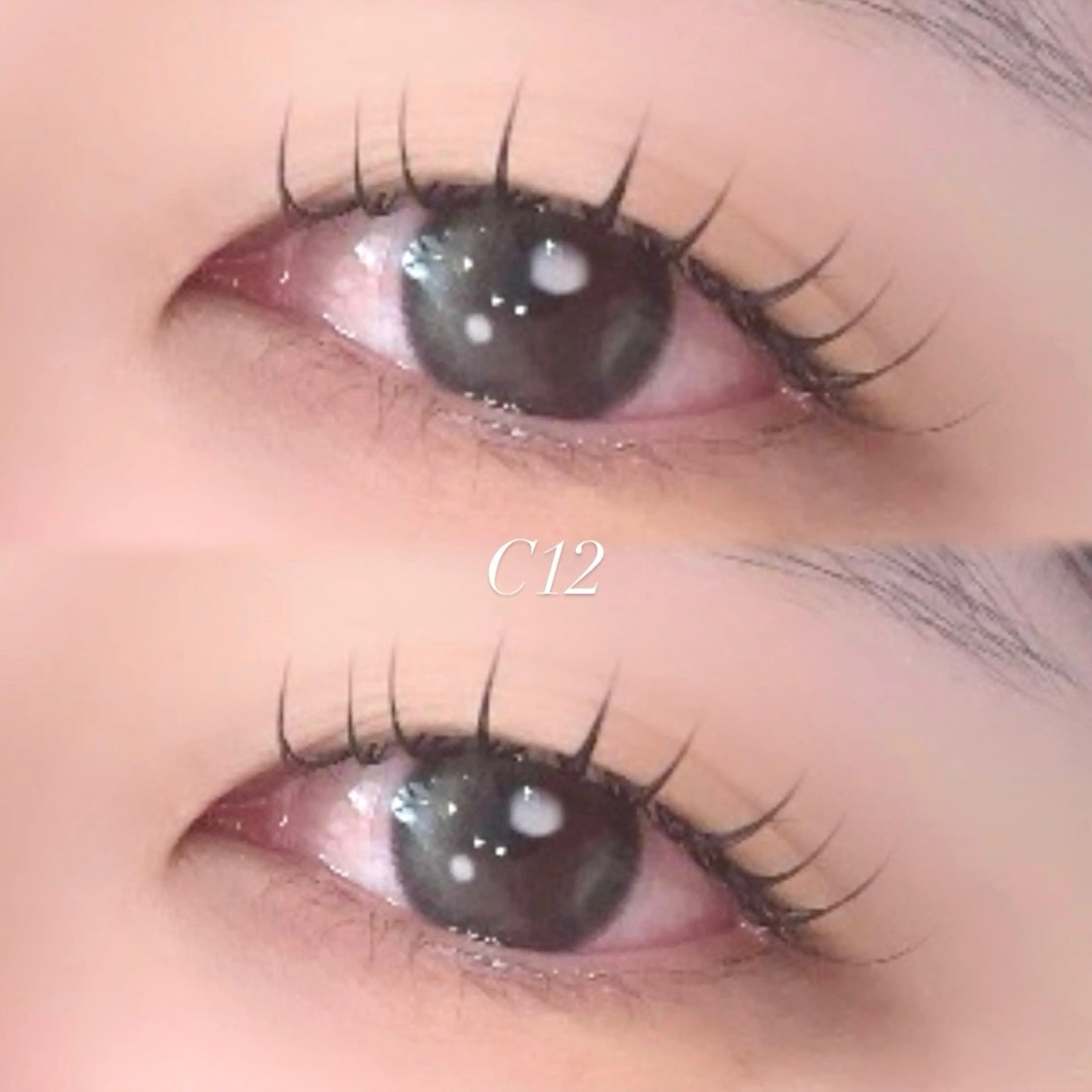 マツエク・マツパ Cカール ナチュラル B☆star せいら💙のマツエク・マツパデザイン