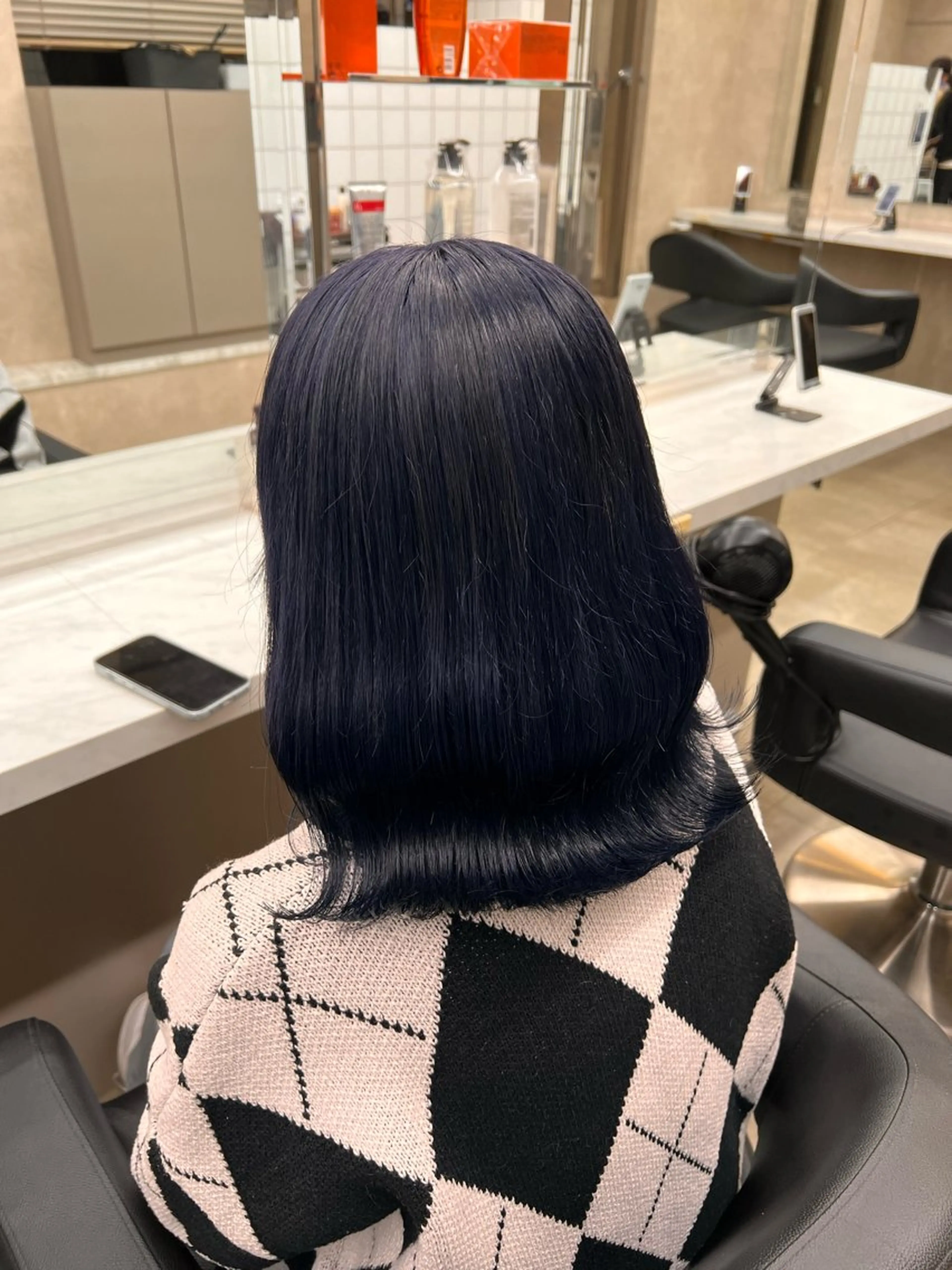 ミディアム カラー 💖札幌カラー 指名No.1💖玲奈のヘアスタイル