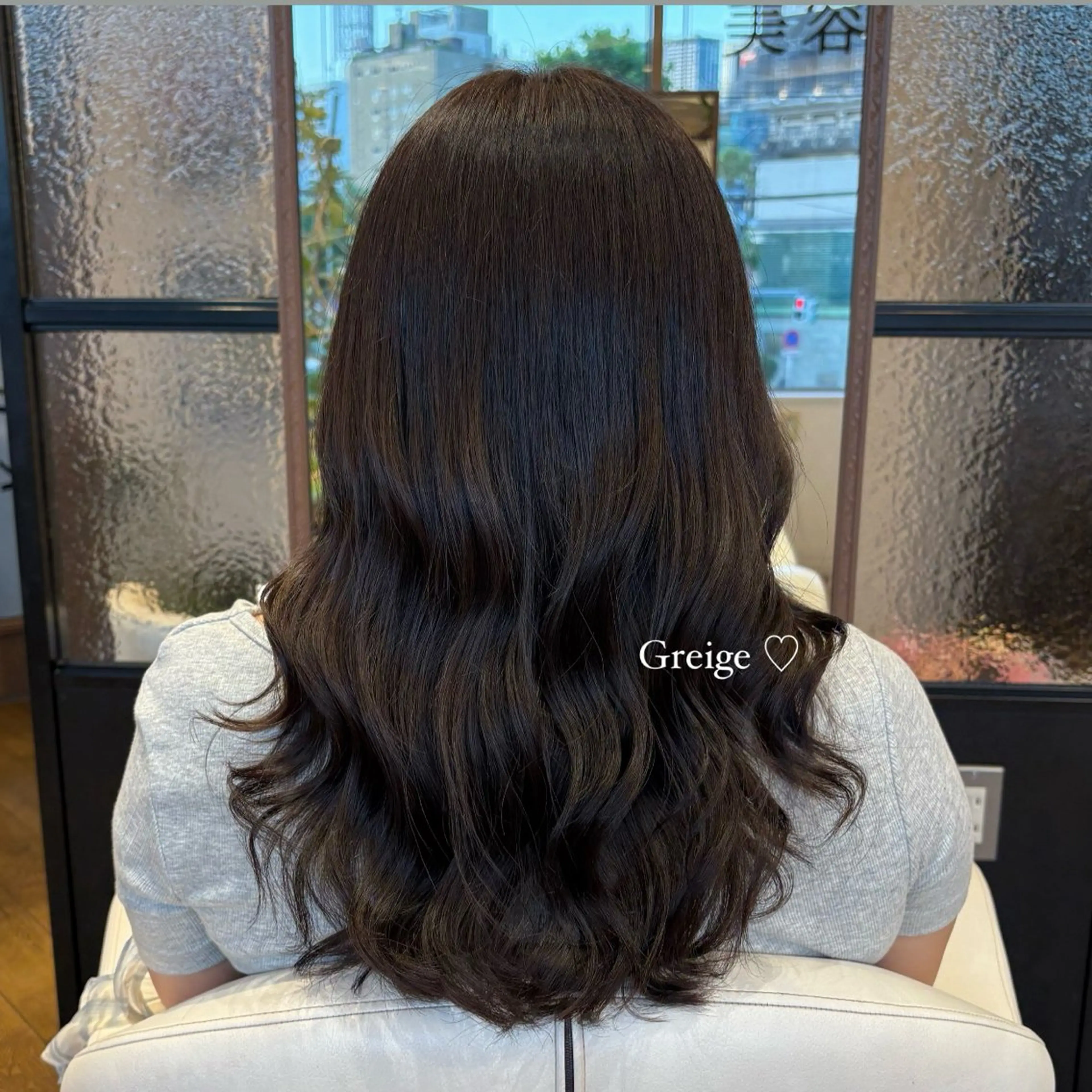 ロング カラー 🫧 河内 瑠莉 🫧のヘアスタイル