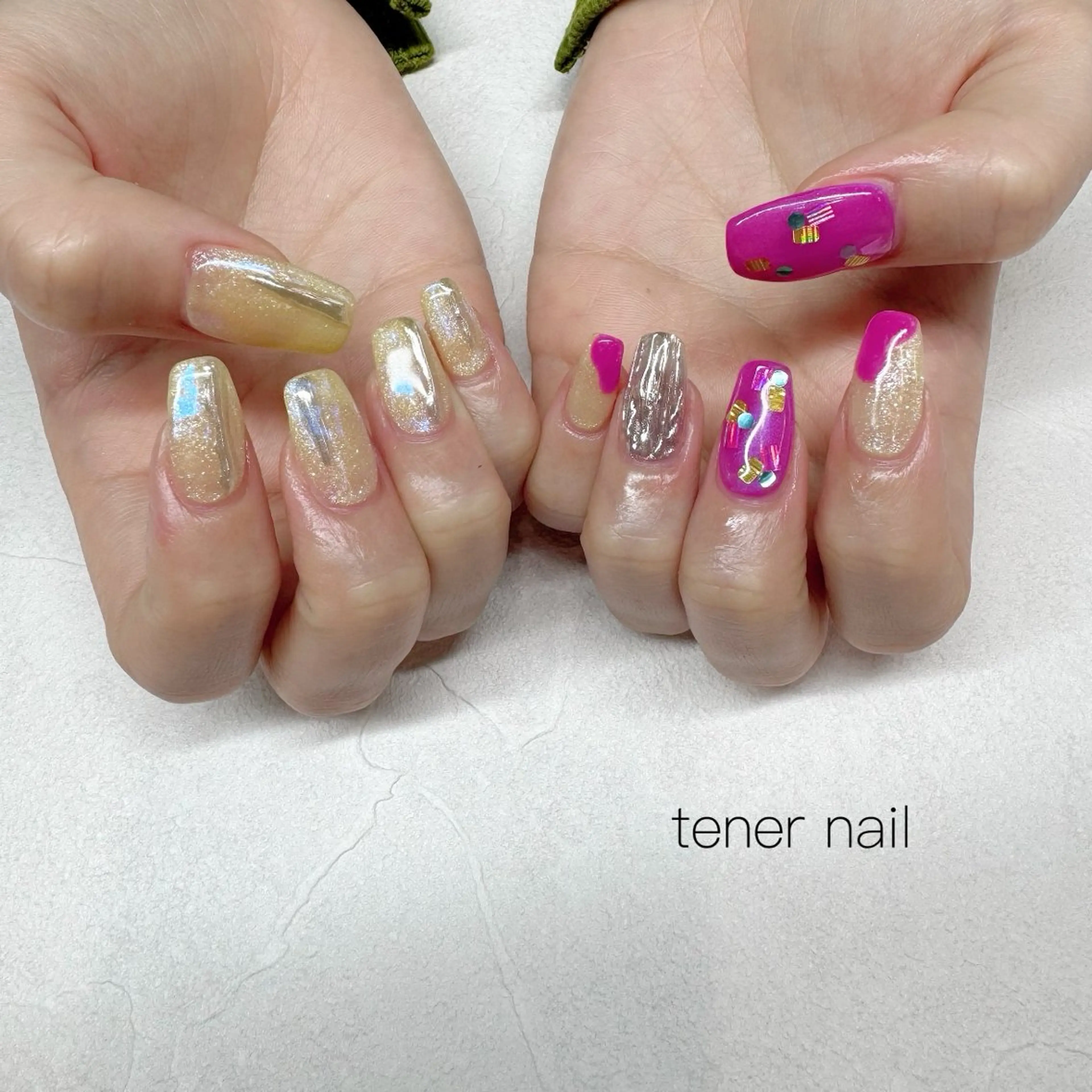 ネイル ニュアンスネイル ハンドネイル tener  nail  テネルネイル所属・テネルネイル tener nailのネイルデザイン