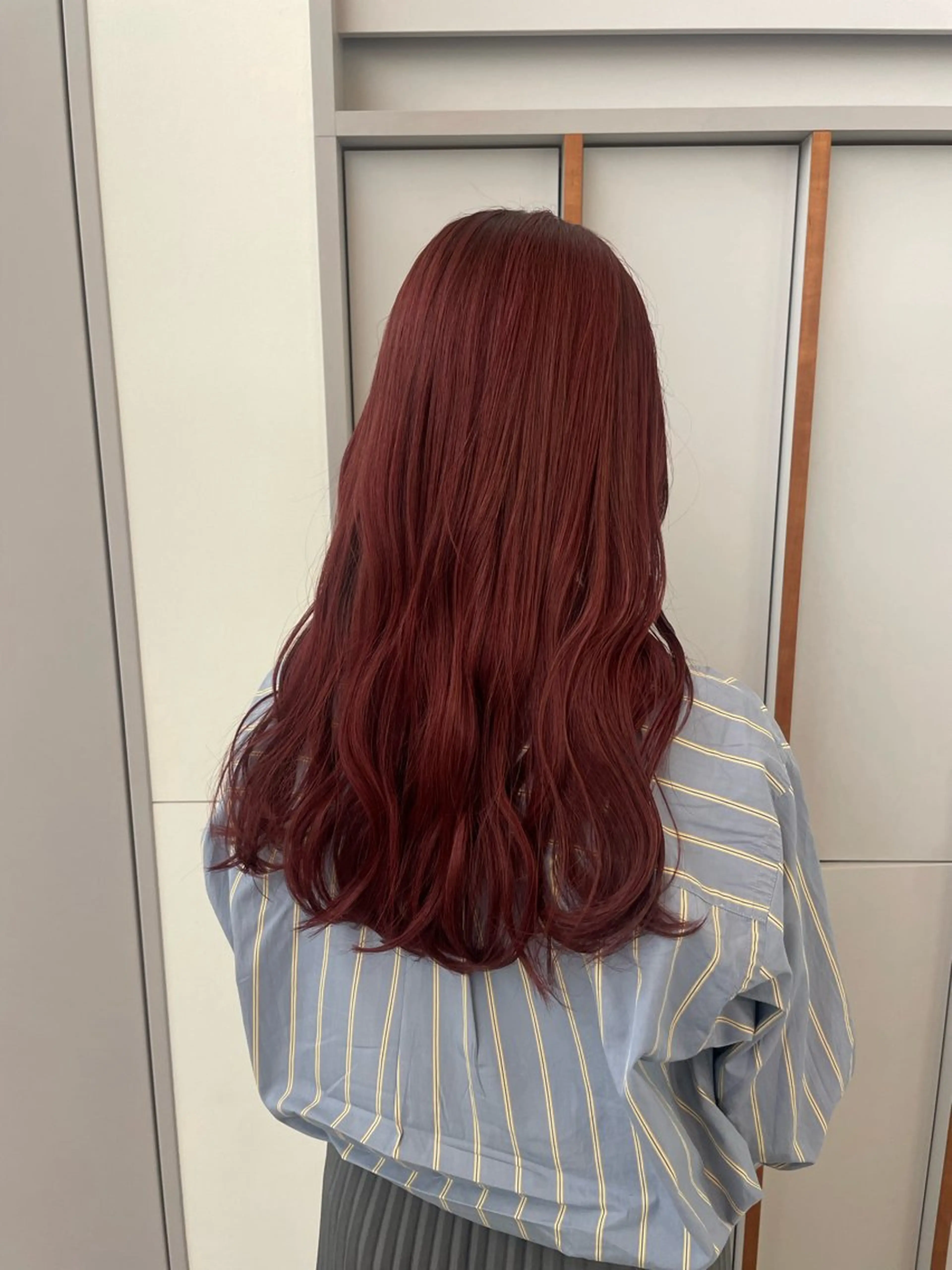 ロング カラー ベージュカラー ブリーチ 透明感カラー ダブルカラー ヘアカラー トリートメント 髪質改善カラー/ボブ 🌻Mutsumiのヘアスタイル