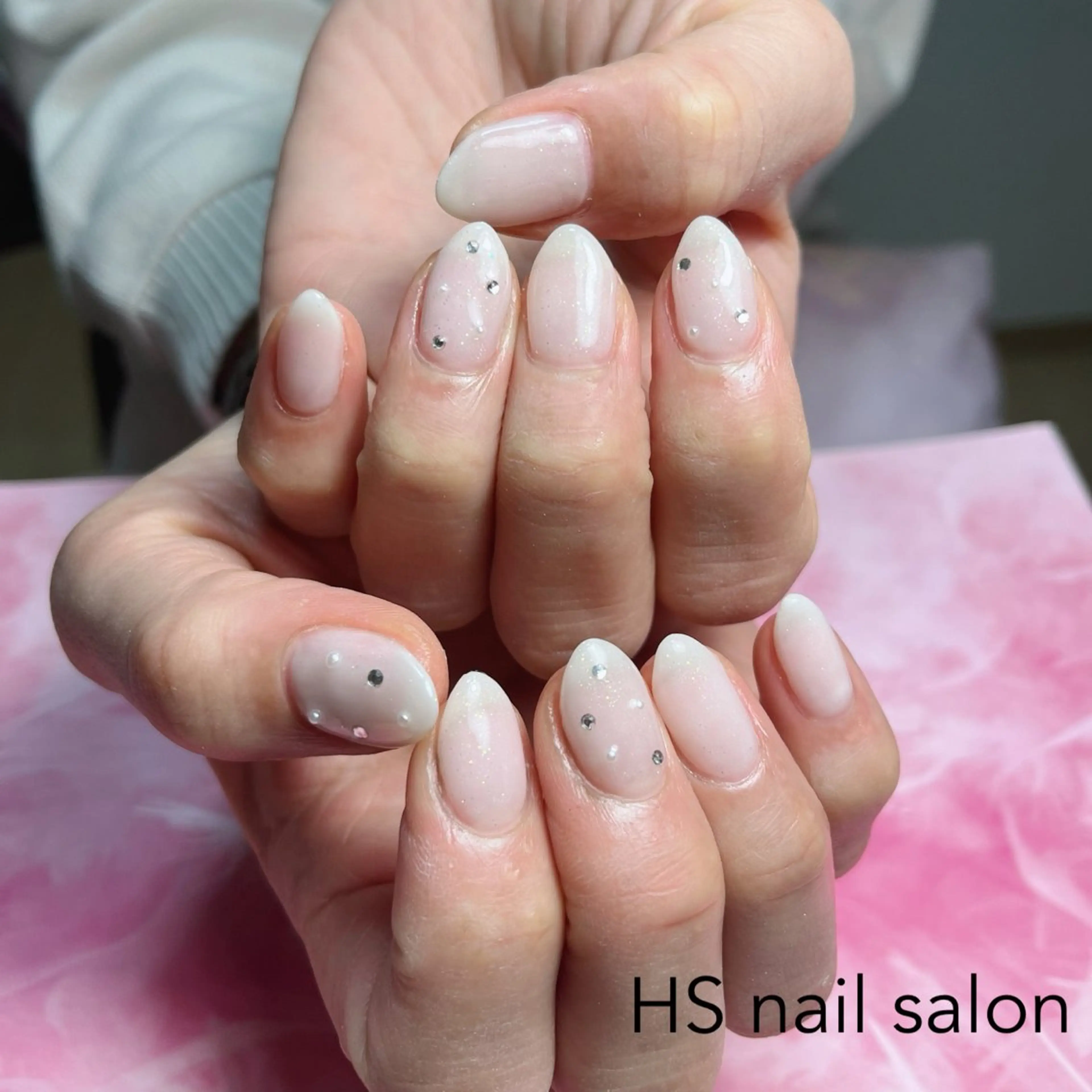 ミディアム ハンドネイル hs nail salonのネイルデザイン