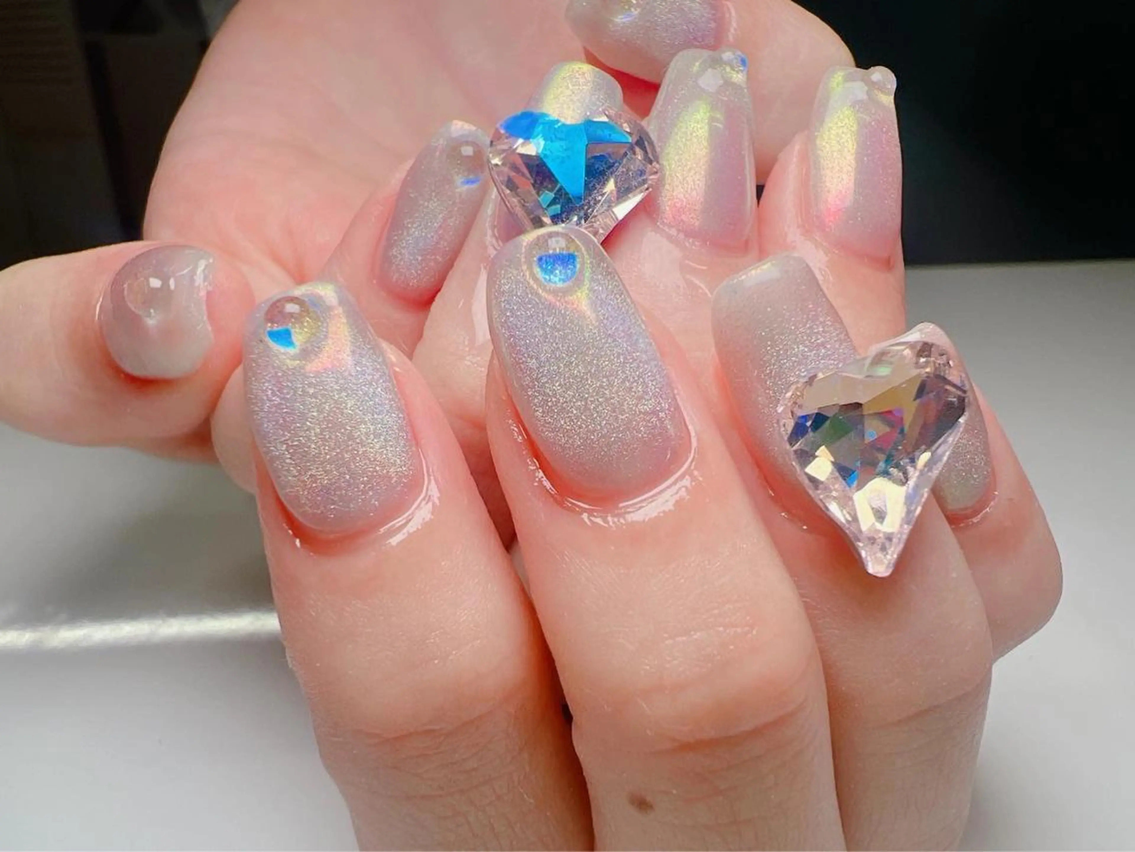 ネイル マグネットネイル ハンドネイル Nail Salon L'arc所属・💊大阪/心斎橋 moni🧠のネイルデザイン