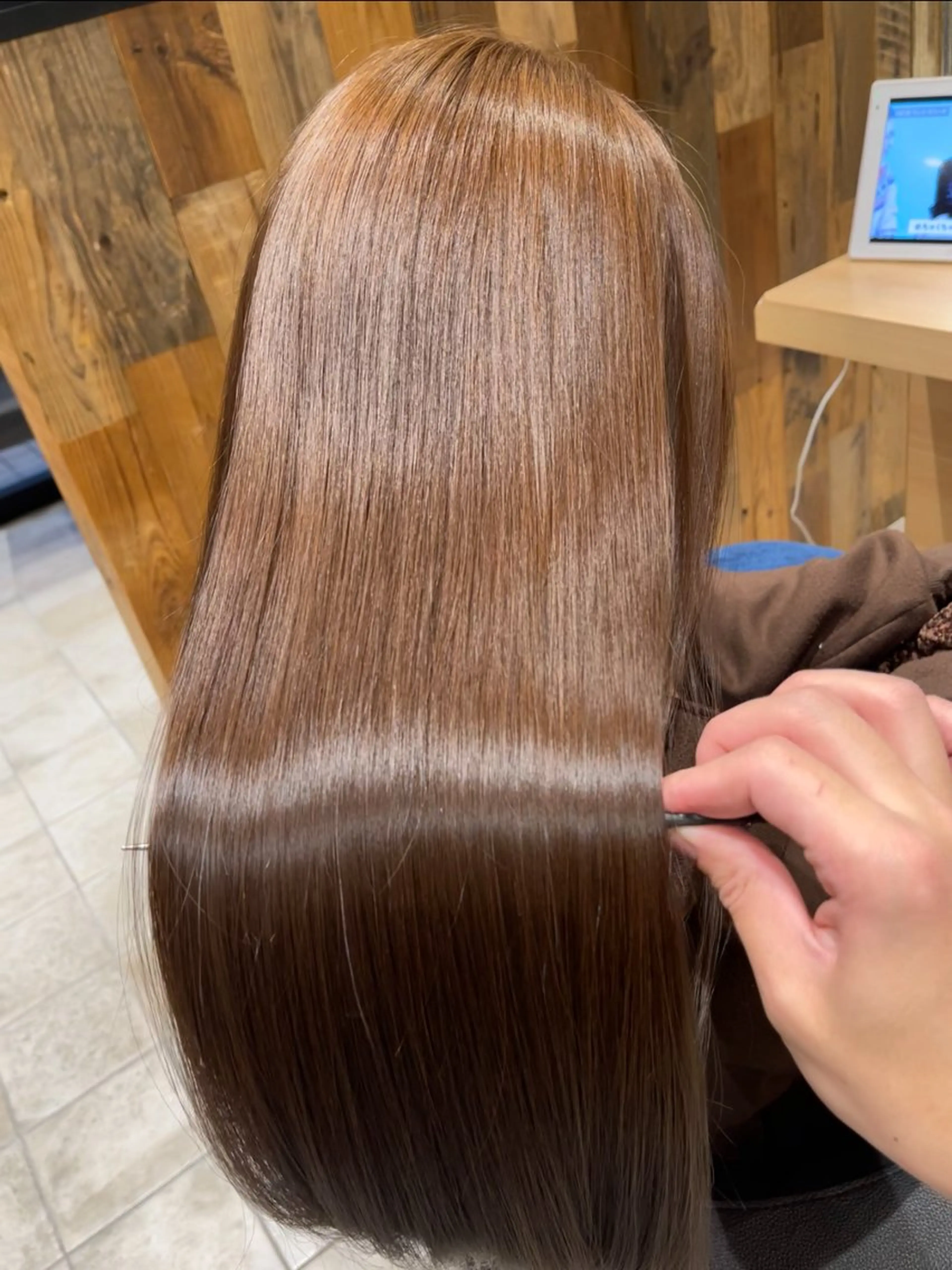 【minimo限定】カット＋透明感カラー＋1step  treatmentの写真