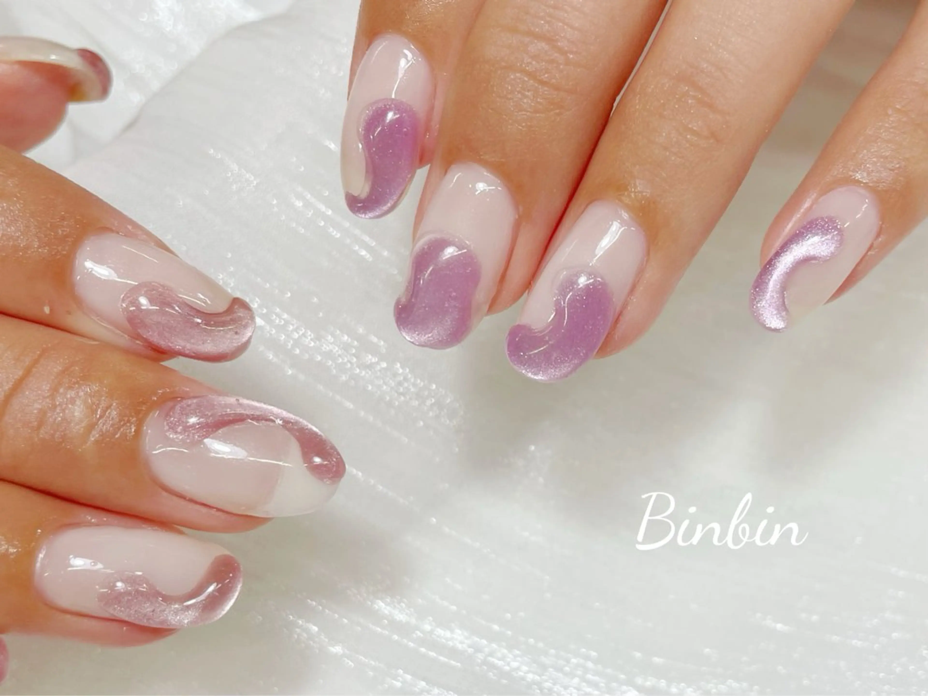 ネイル ハンドネイル ハンドケア 閨匠ビューティサロン 新橋店♡BinBinのネイルデザイン