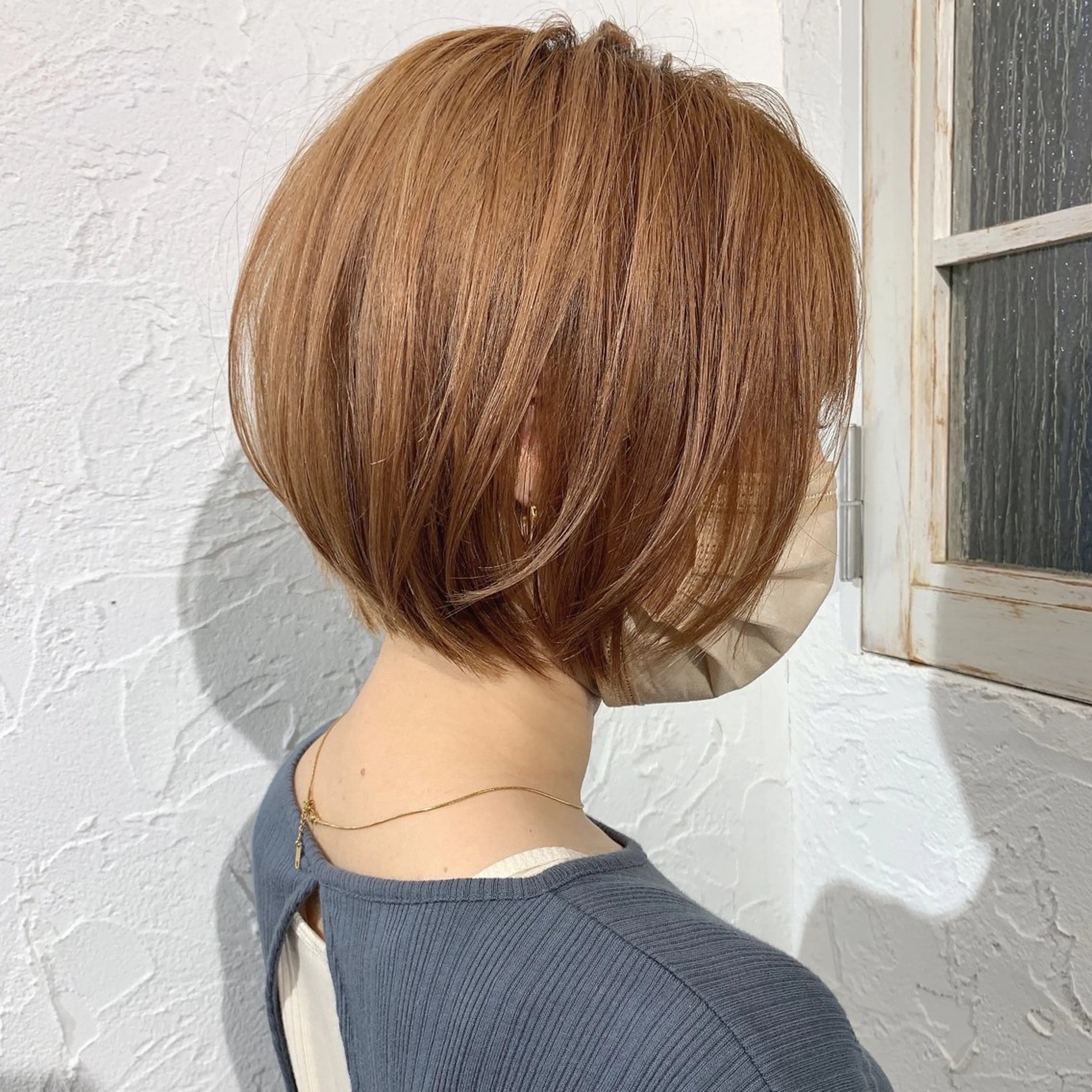 【🫧満足度No1🫧】デザインボブカット🍁の写真