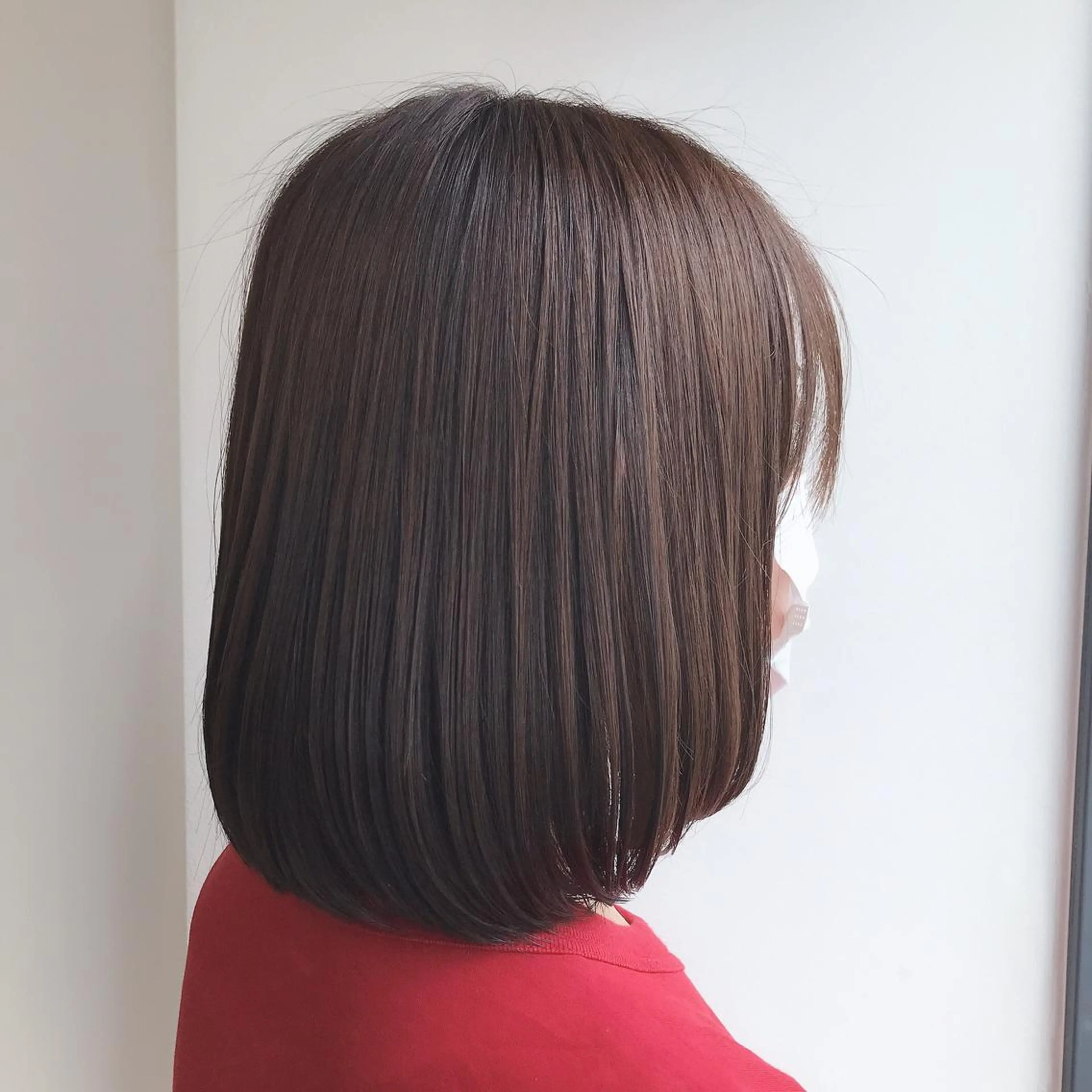 ミディアム カラー カット ヘアカラー トリートメント 伊藤 華紀ᵕ̈*のヘアスタイル