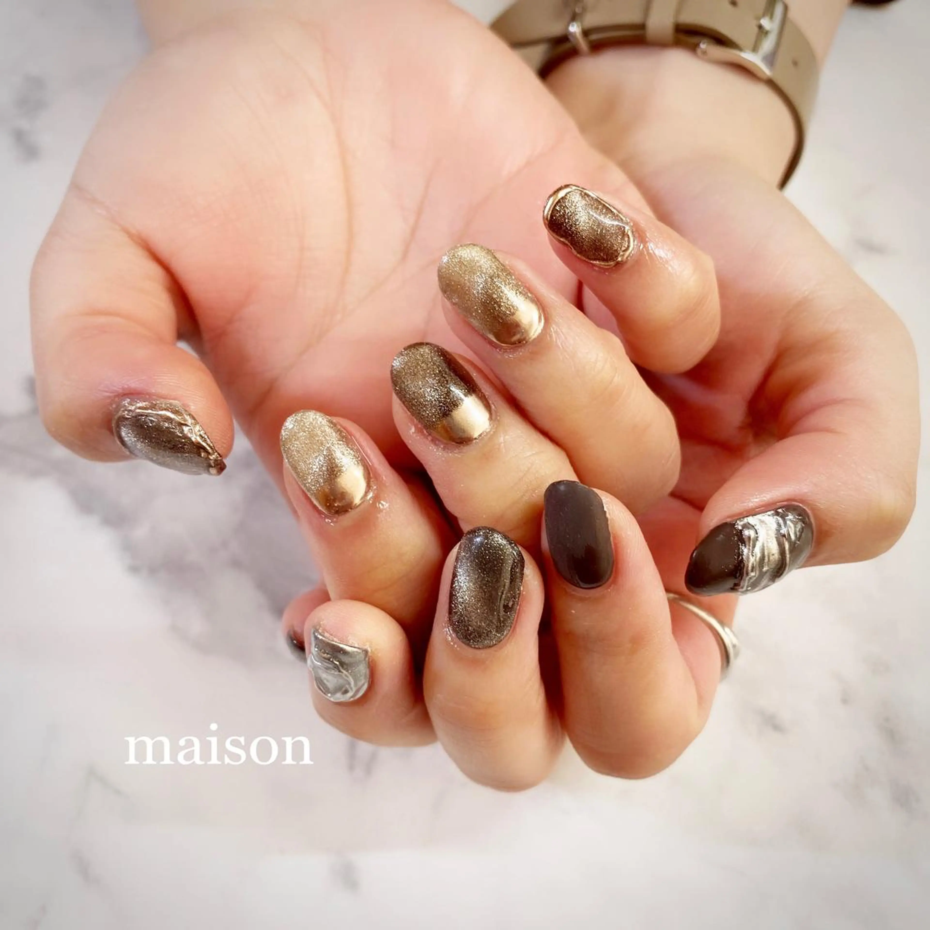 ネイル ハンドネイル ISHIHARA KANAのネイルデザイン