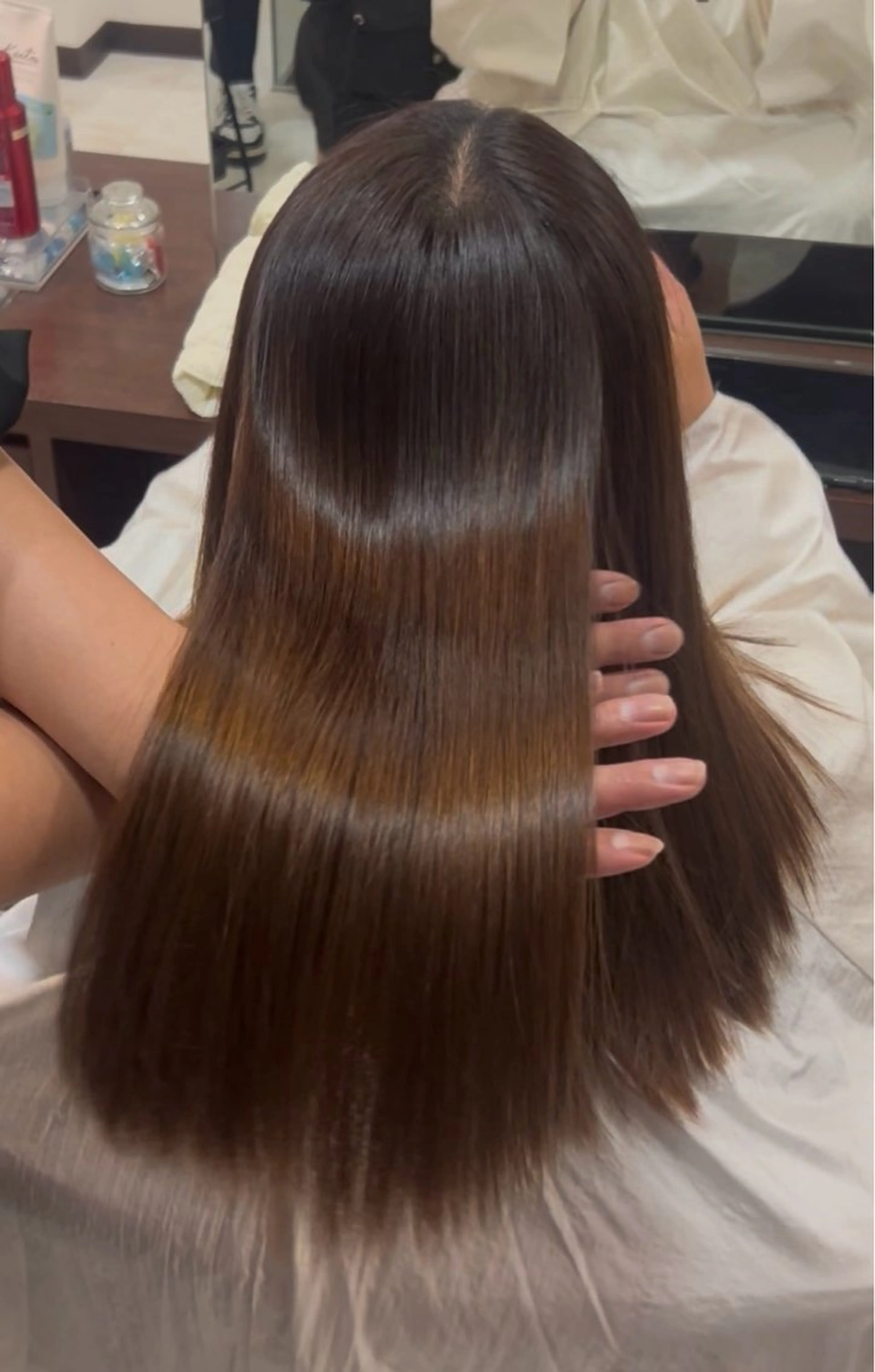 ロング 髪質改善 片山 香織のヘアスタイル