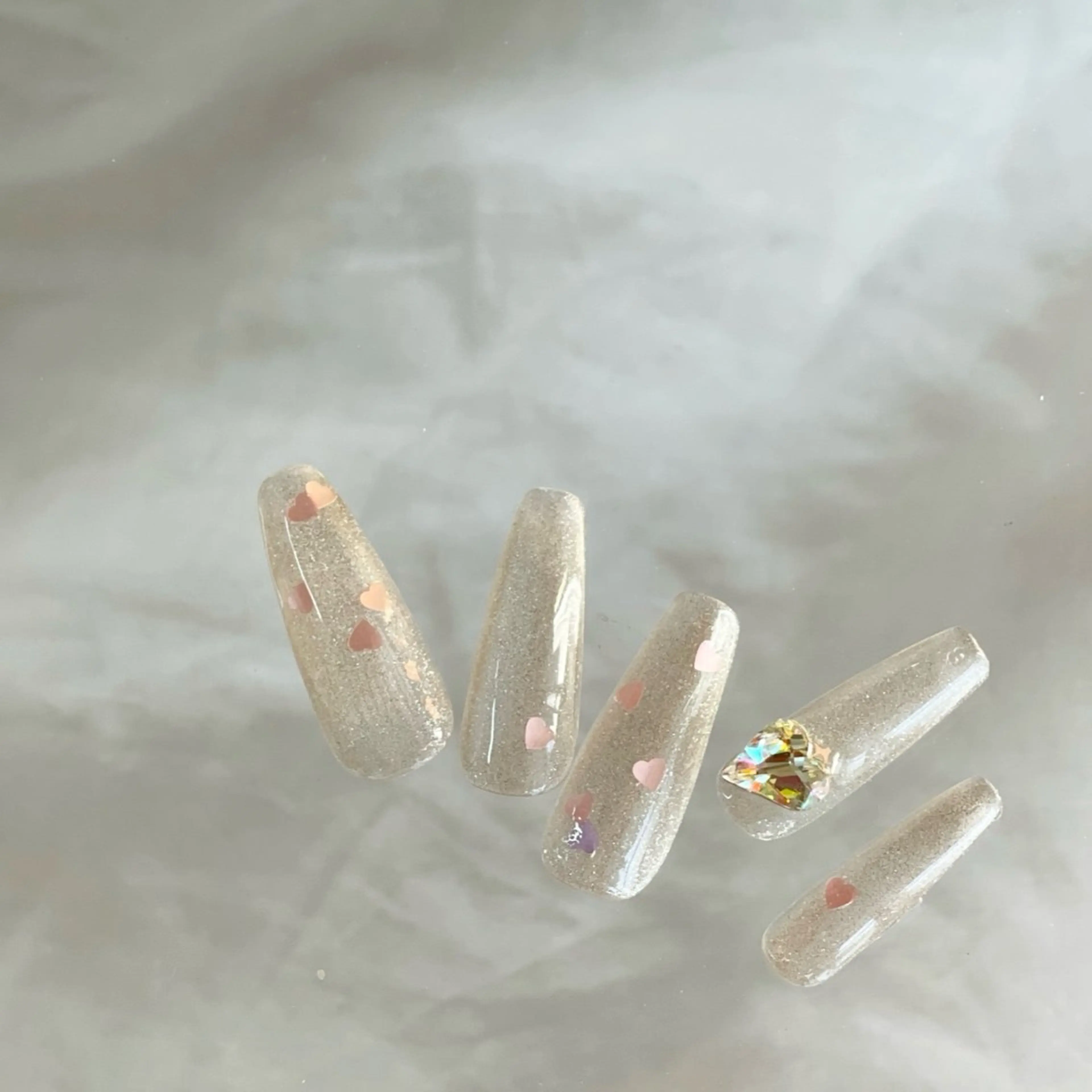 ネイル アートネイル フットネイル ジェルネイル キラキラネイル 韓国ネイル ハンドネイル Y nail なんば堀江店のネイルデザイン