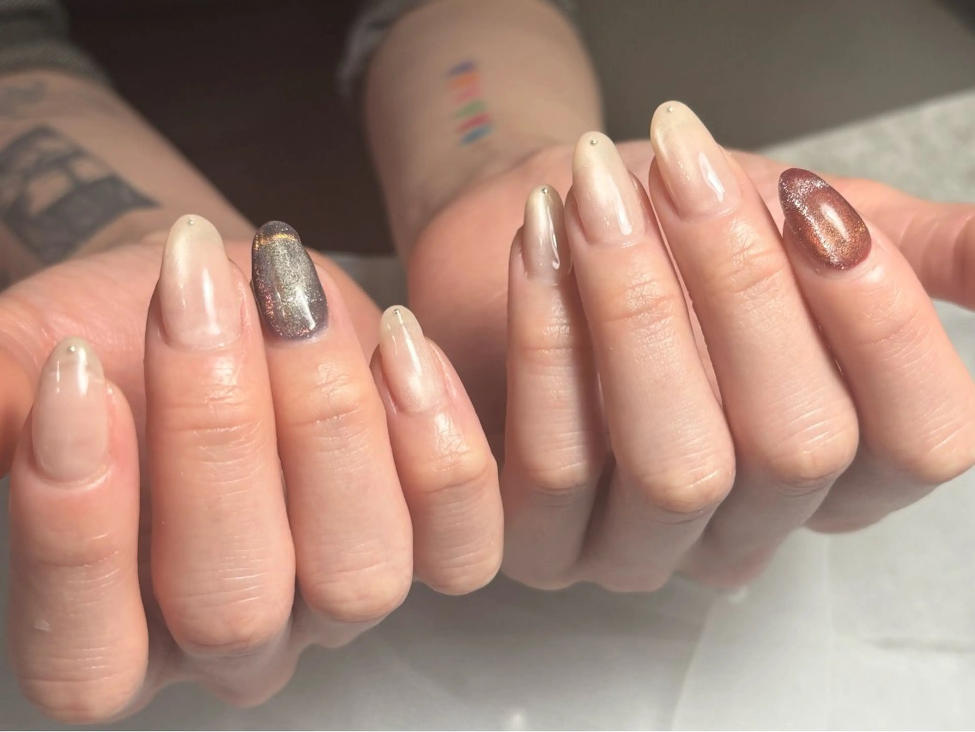ネイル マグネットネイル gloss by KAOのネイルデザイン