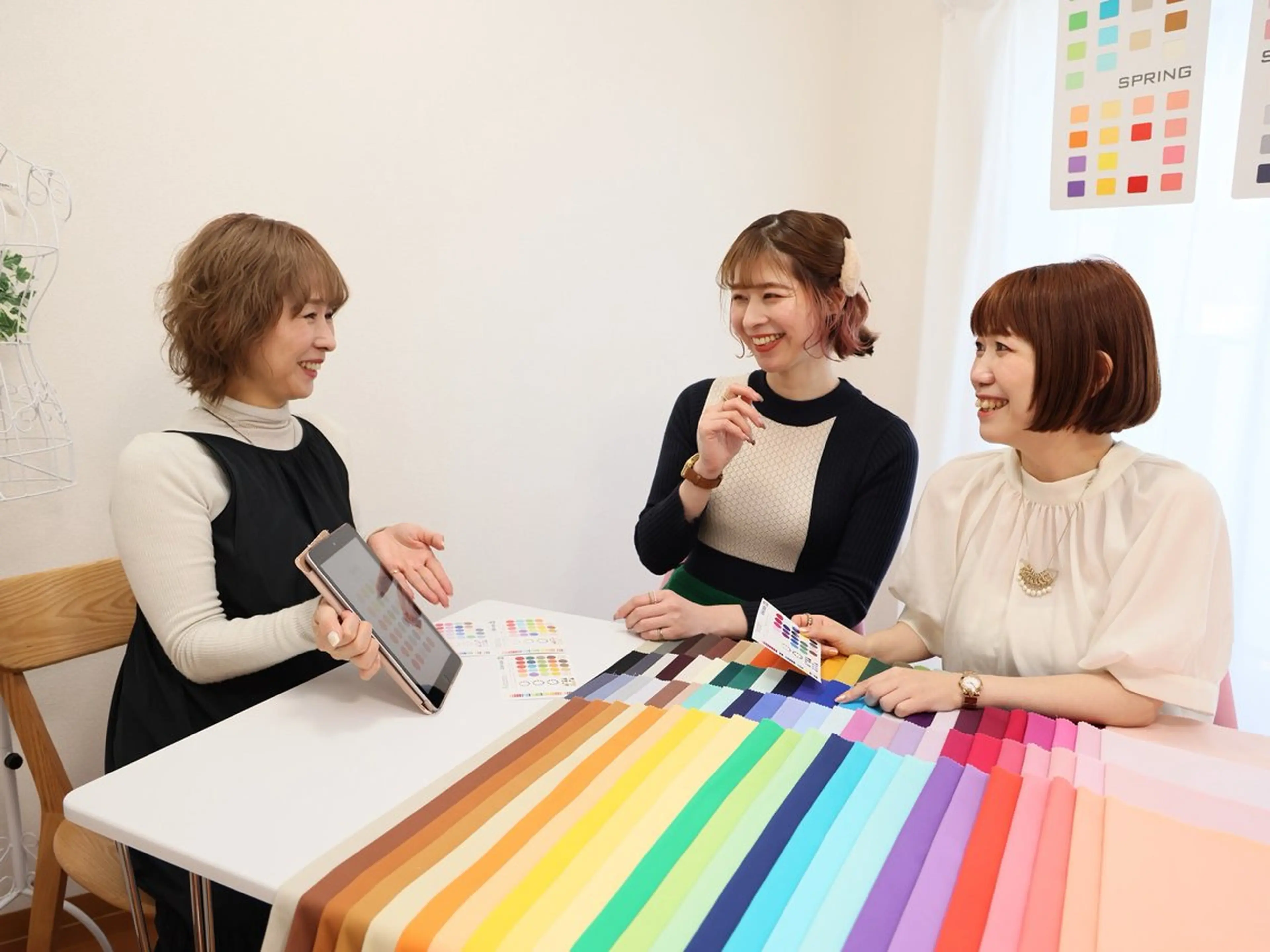 【ペアミニモ学割U24】 120色パーソナルカラー+顔タイプ＋骨格診断★データ付き★の写真