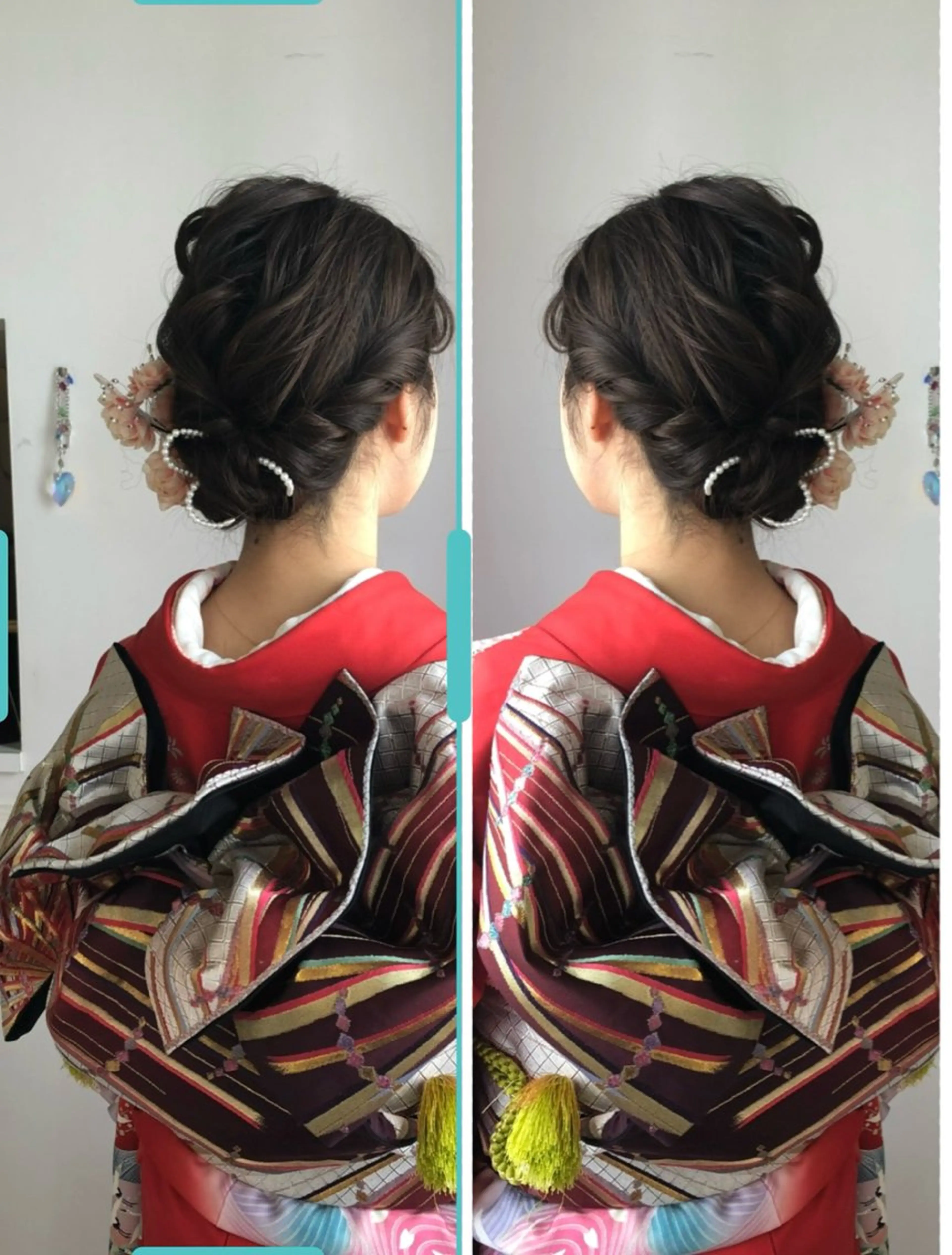 ヘアアレンジ 着付け ビーアトリエ目黒所属・ヘアセット着付け目黒 駅すぐ　松永香代子のヘアスタイル