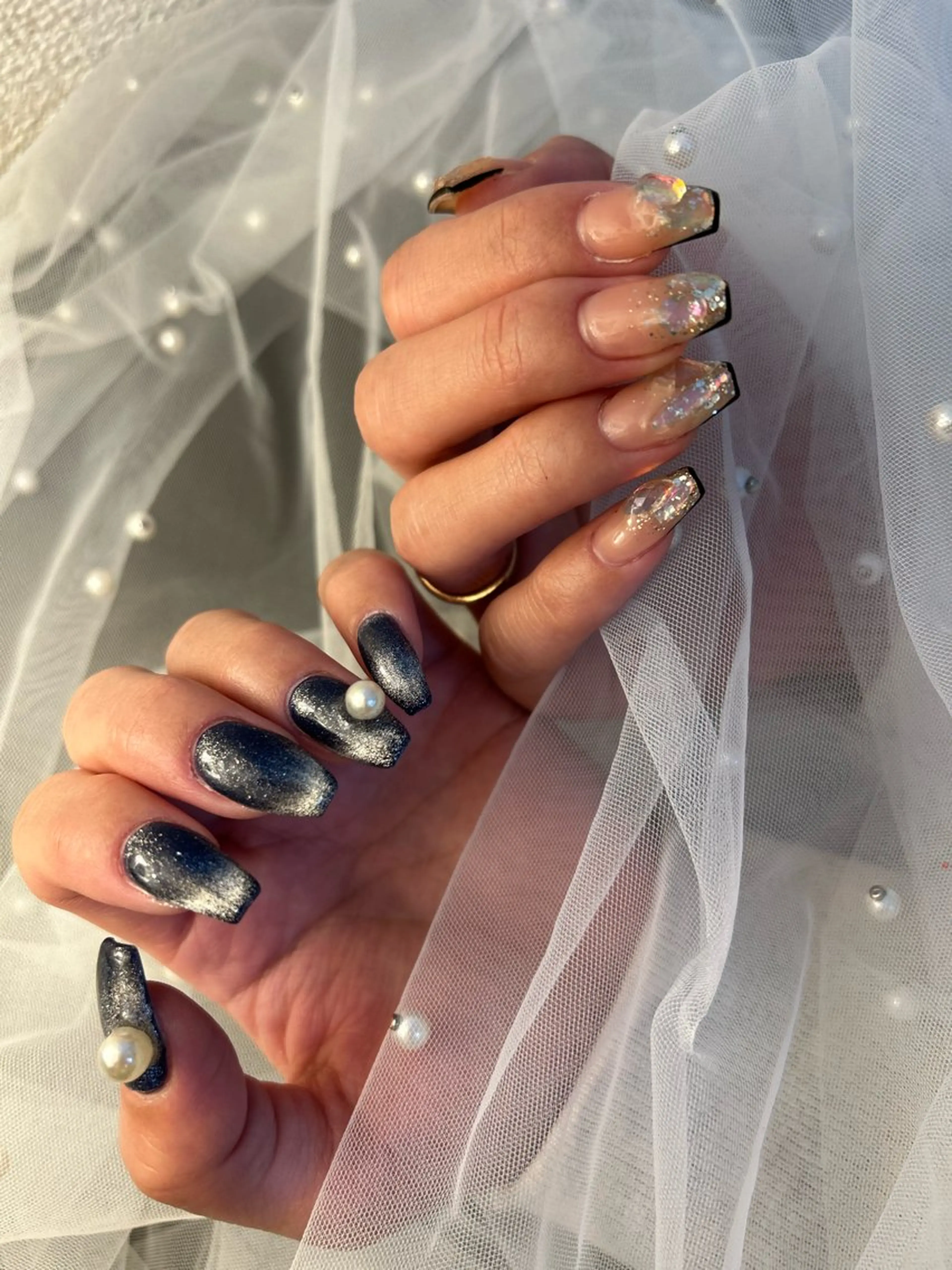 ネイル ハンドネイル フットネイル ✴︎ Delightのネイルデザイン