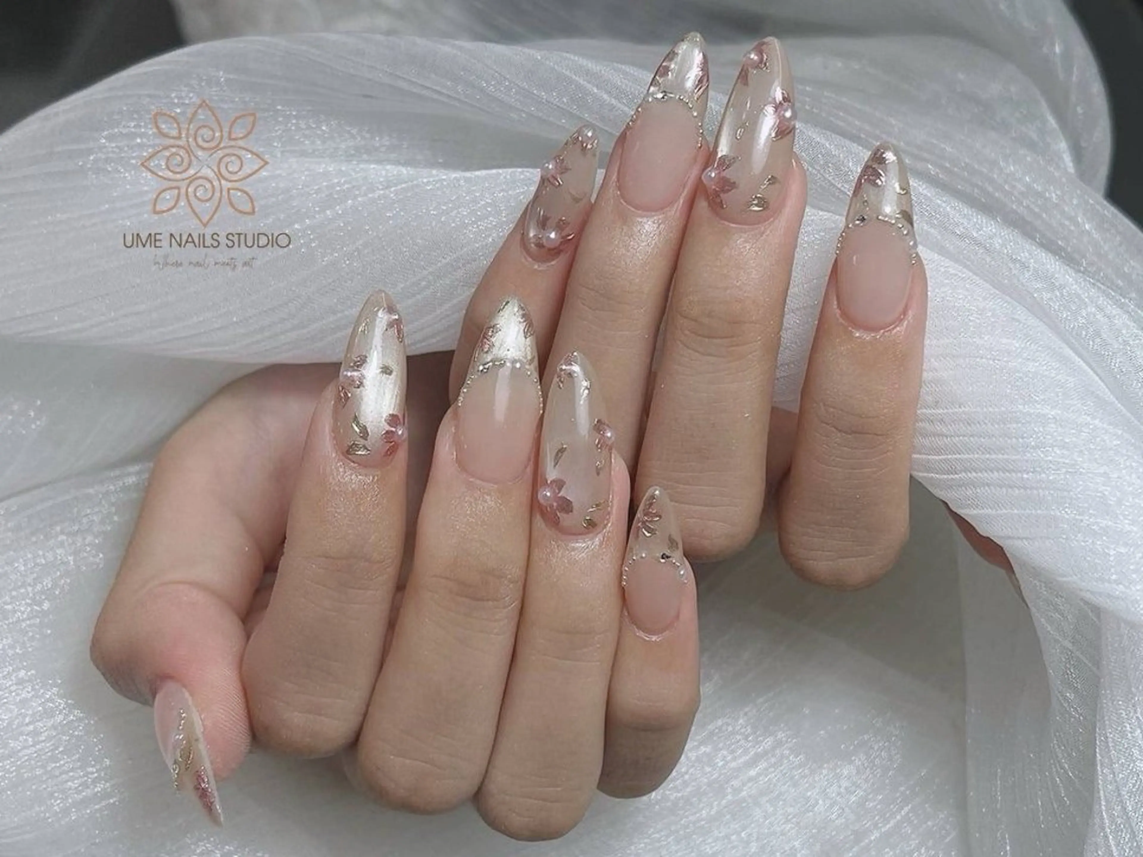 ネイル 持ち込み ハンドネイル Ume Nail Studioのネイルデザイン