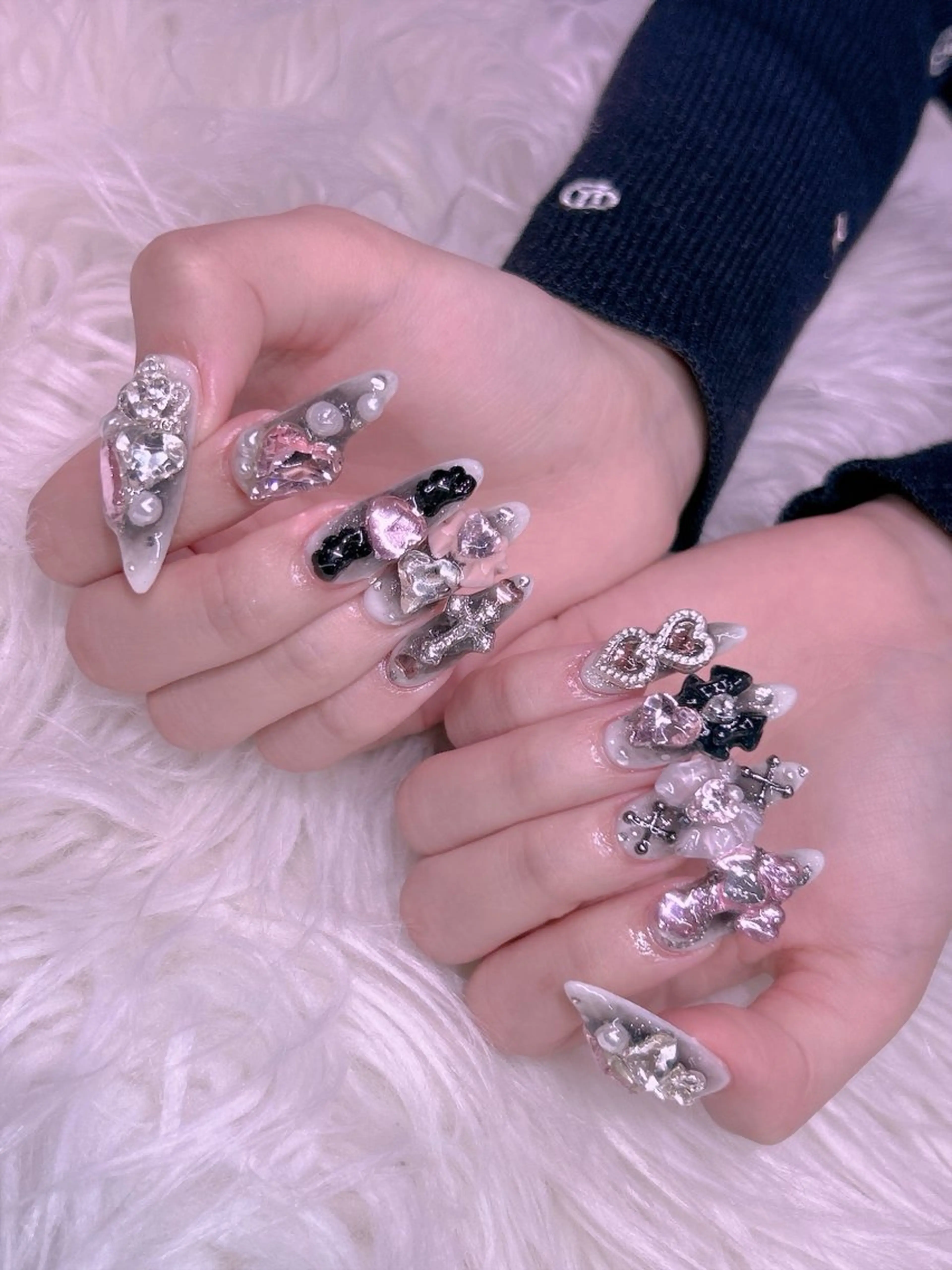 ネイル 長さだし専門店 M2　rikaのネイルデザイン