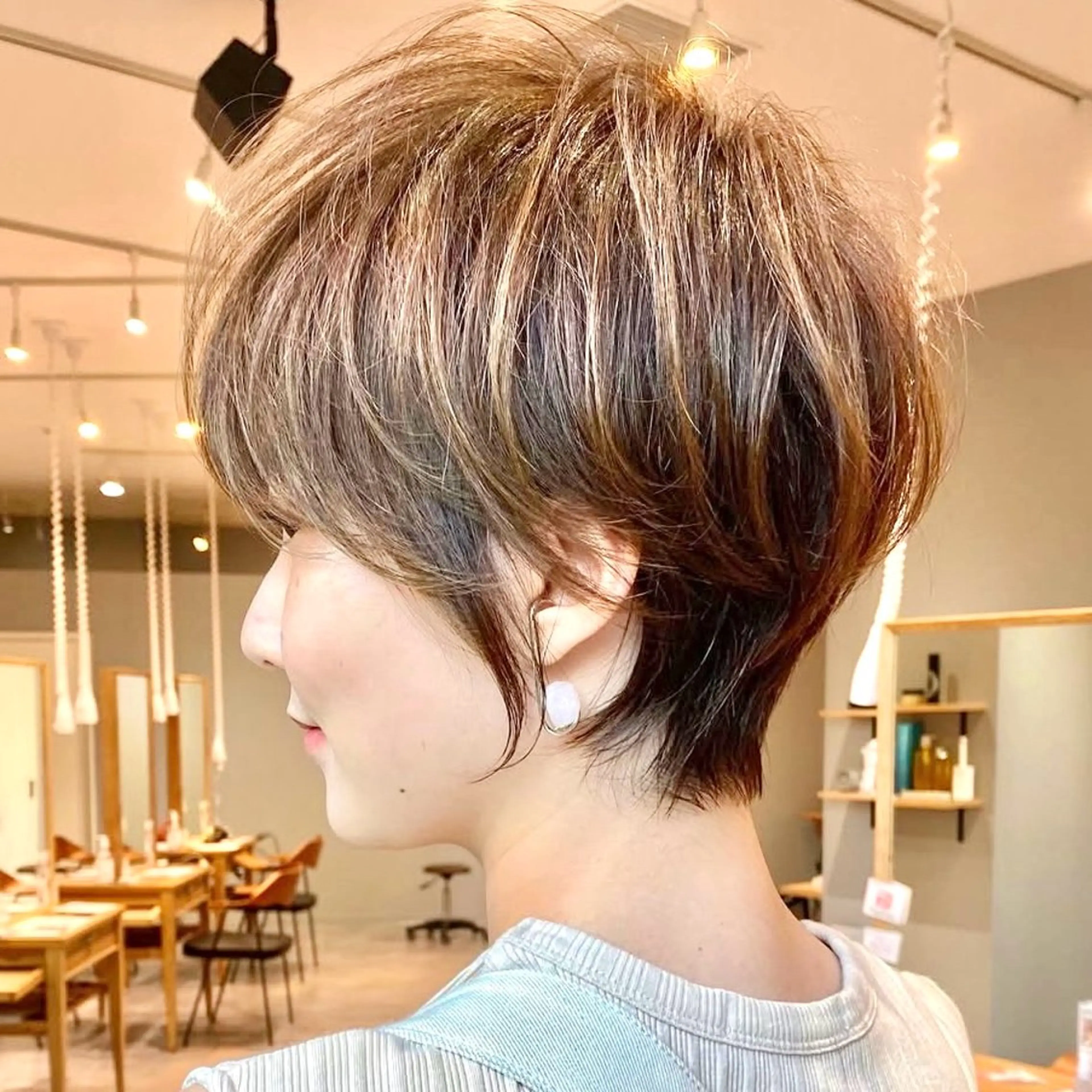 ショート カット トリートメント 似合わせショート専門 /心斎橋/ユッティーのヘアスタイル