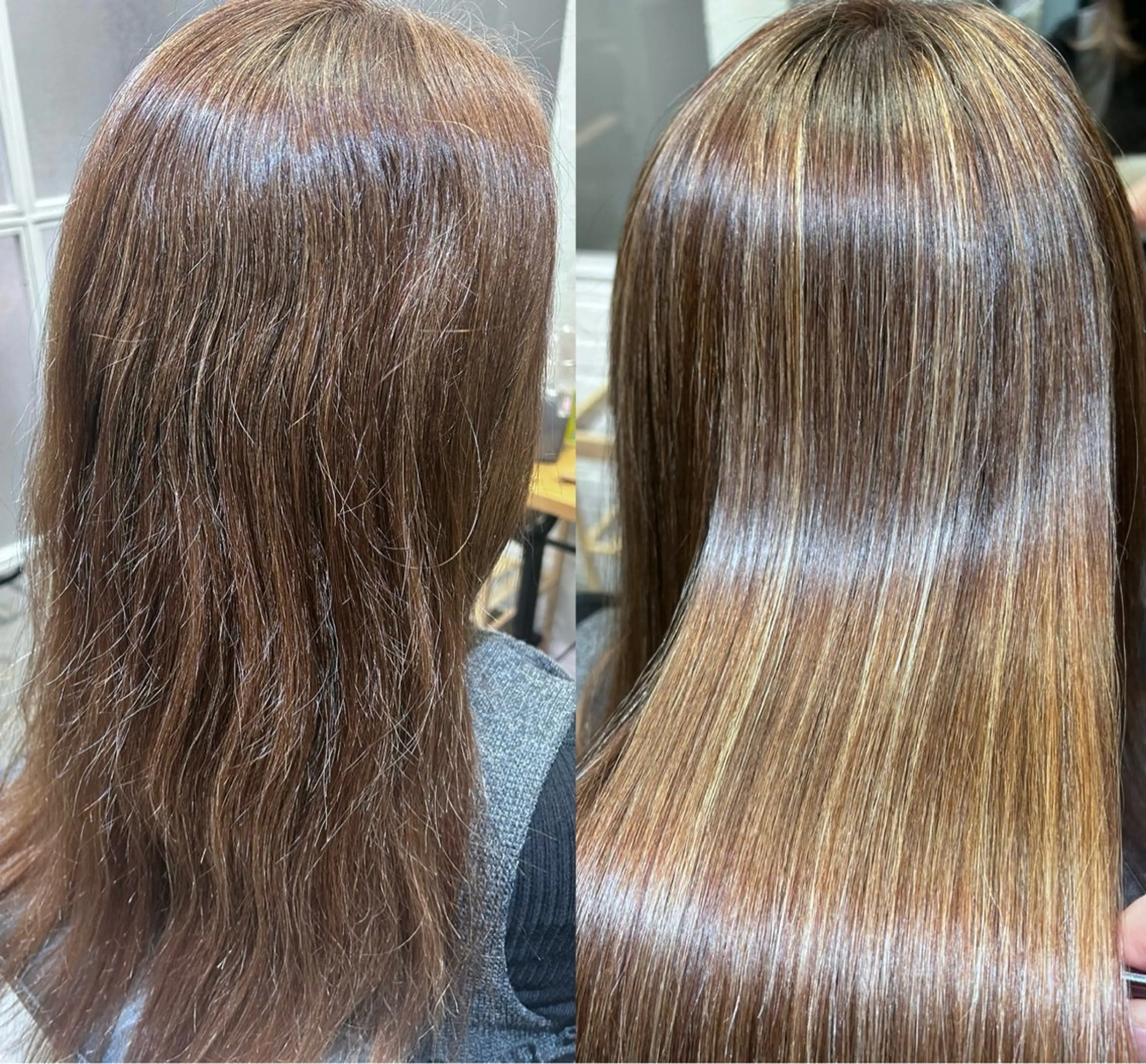 ロング カット 縮毛矯正 トリートメント ✨メテオ　髪質改善✨ シバタのヘアスタイル