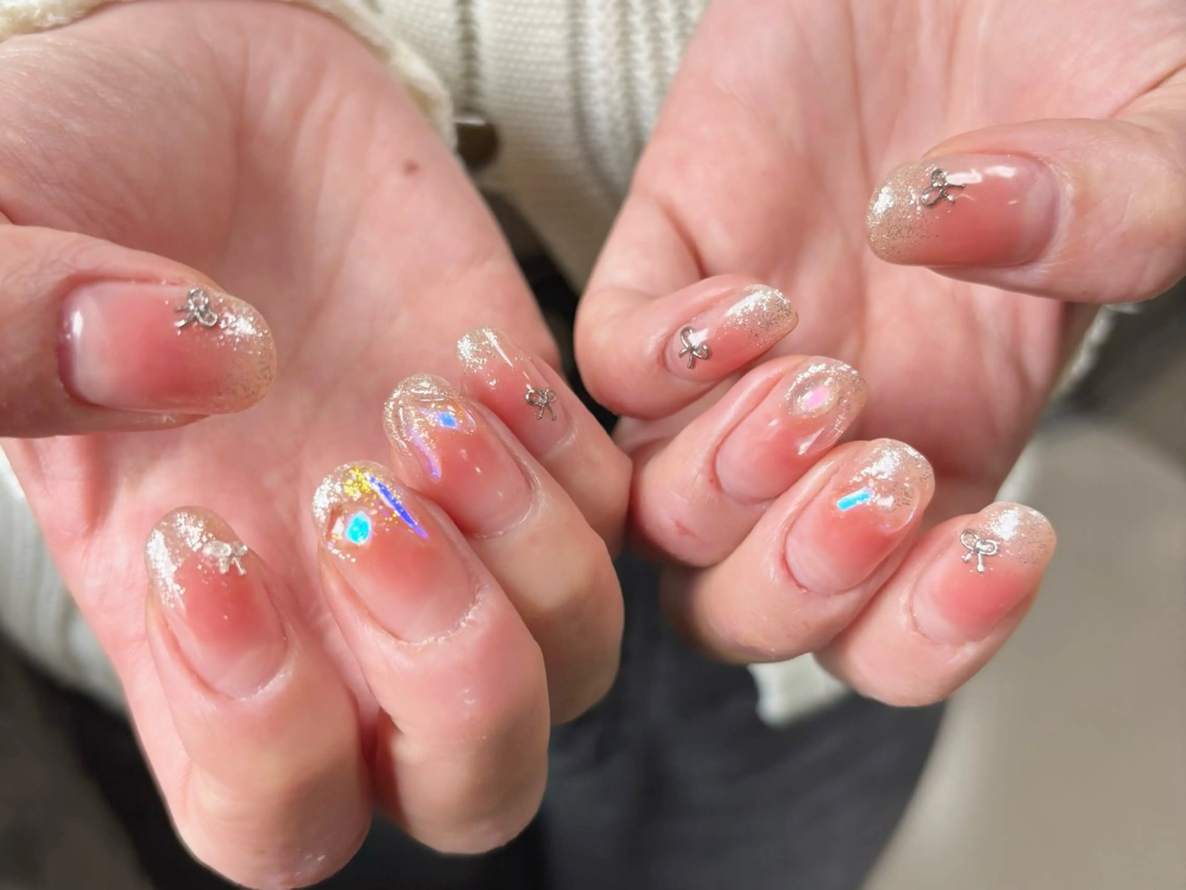 ネイル チークネイル IZUMIꕤnail 堺筋本町｜心斎橋のネイルデザイン