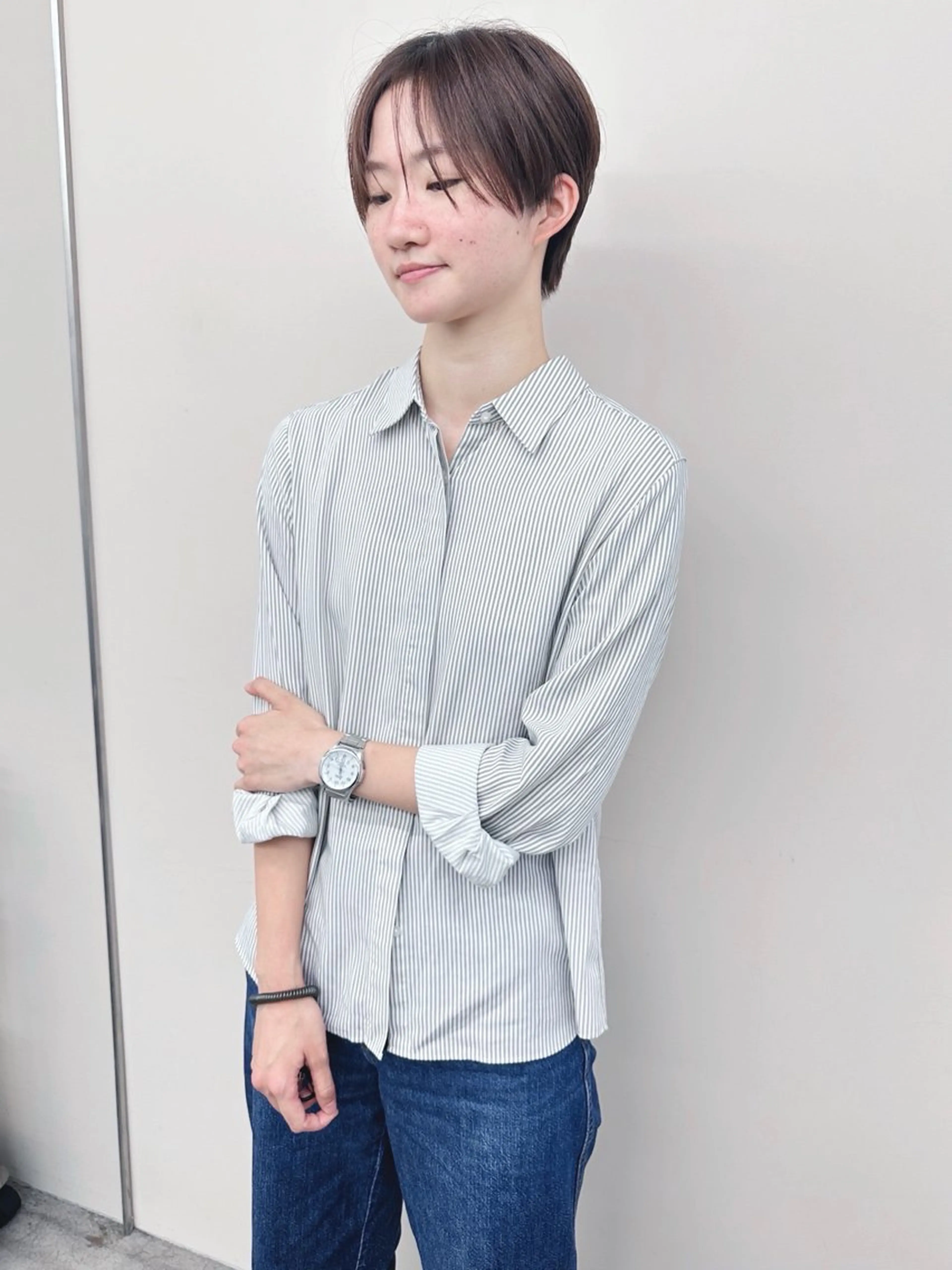 ショート カット ボブ/ゆるふわ ボブパーマ/とういのヘアスタイル