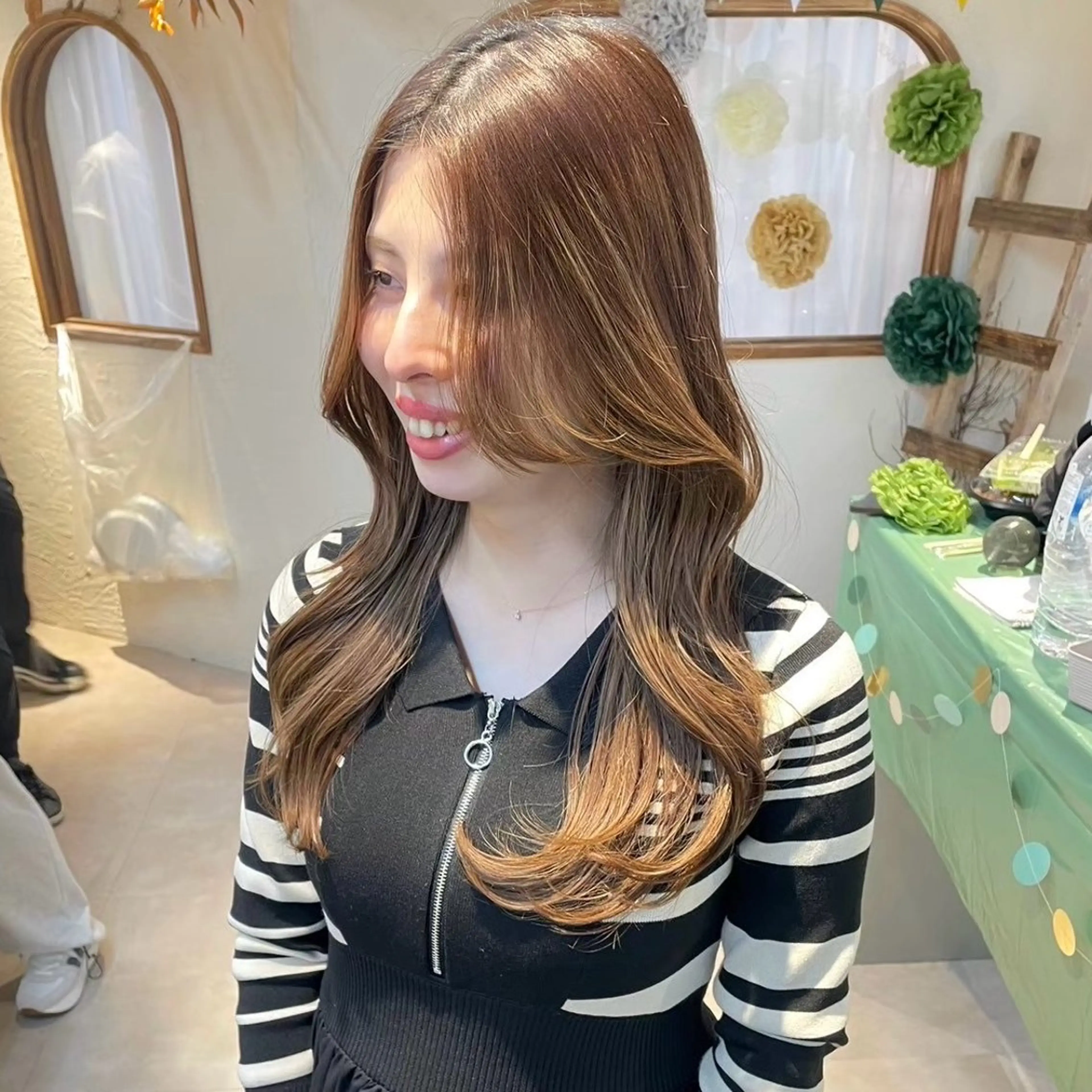 ロング カラー tidasmile /カラー/カットのヘアスタイル