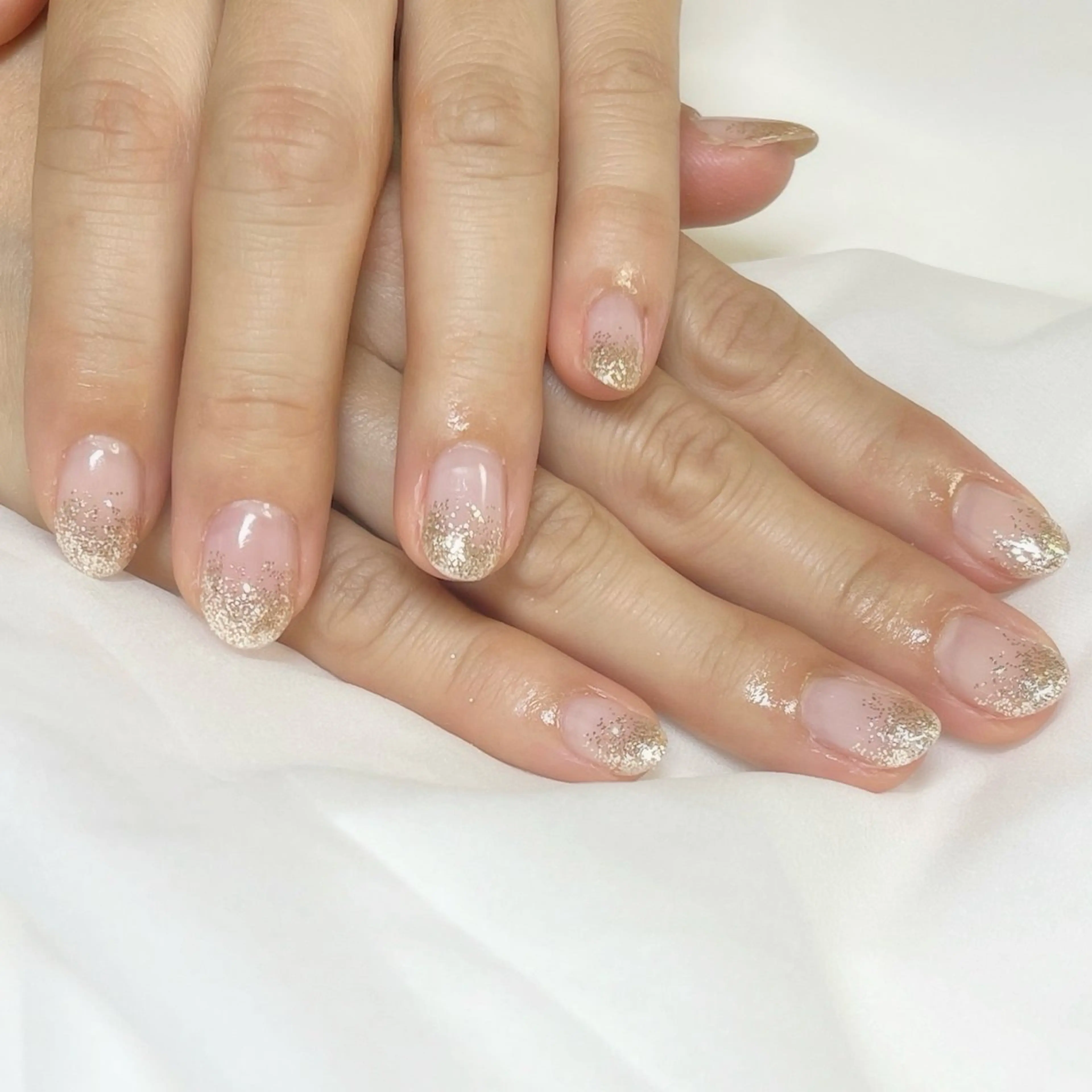 🧡ラメグラデーション💅オフ込み🧡の写真