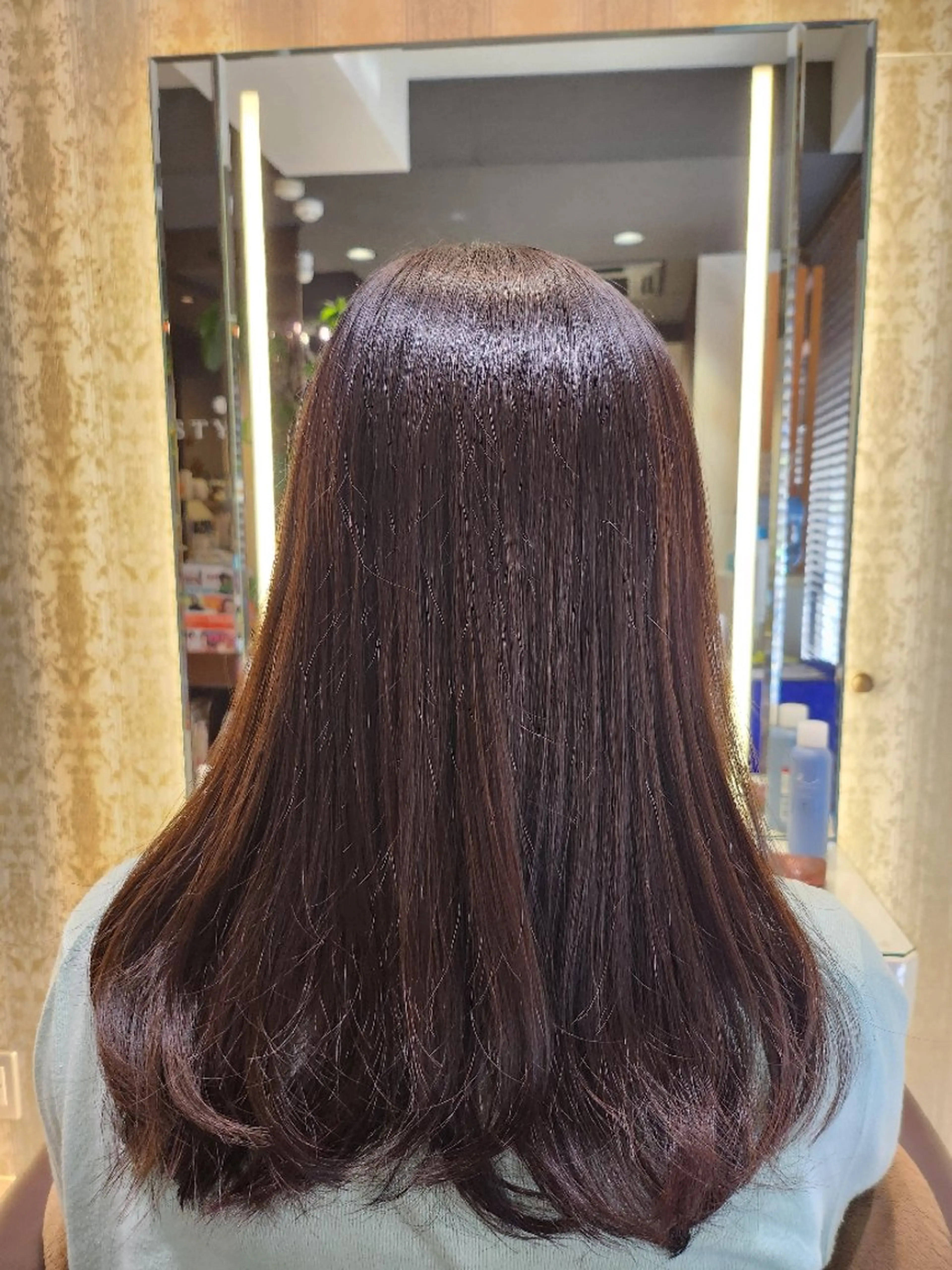 ロング カラー/髪質改善/ カット/にこるのヘアスタイル