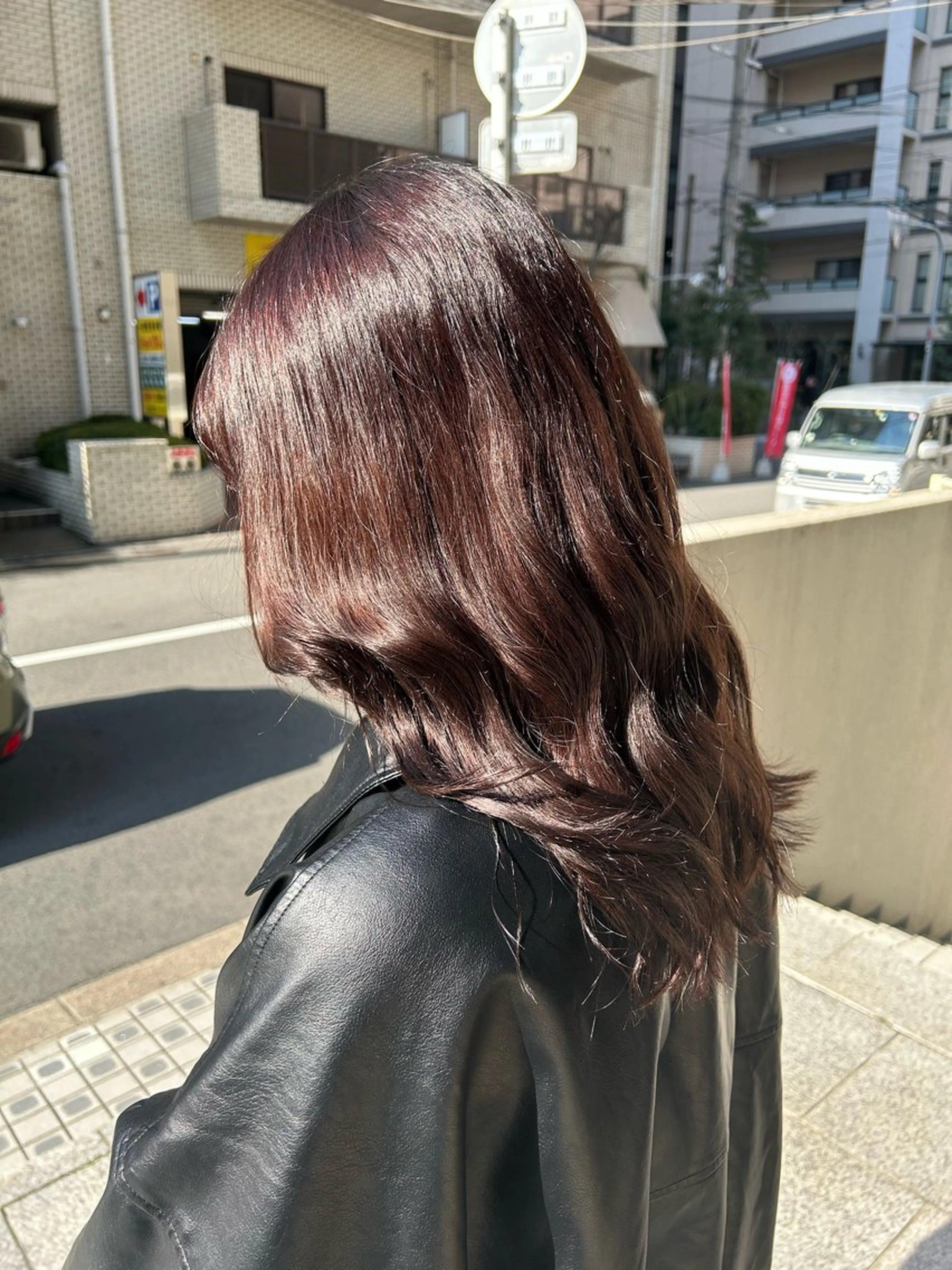 セミロング FERIAあべの店 瀧本岬のヘアスタイル