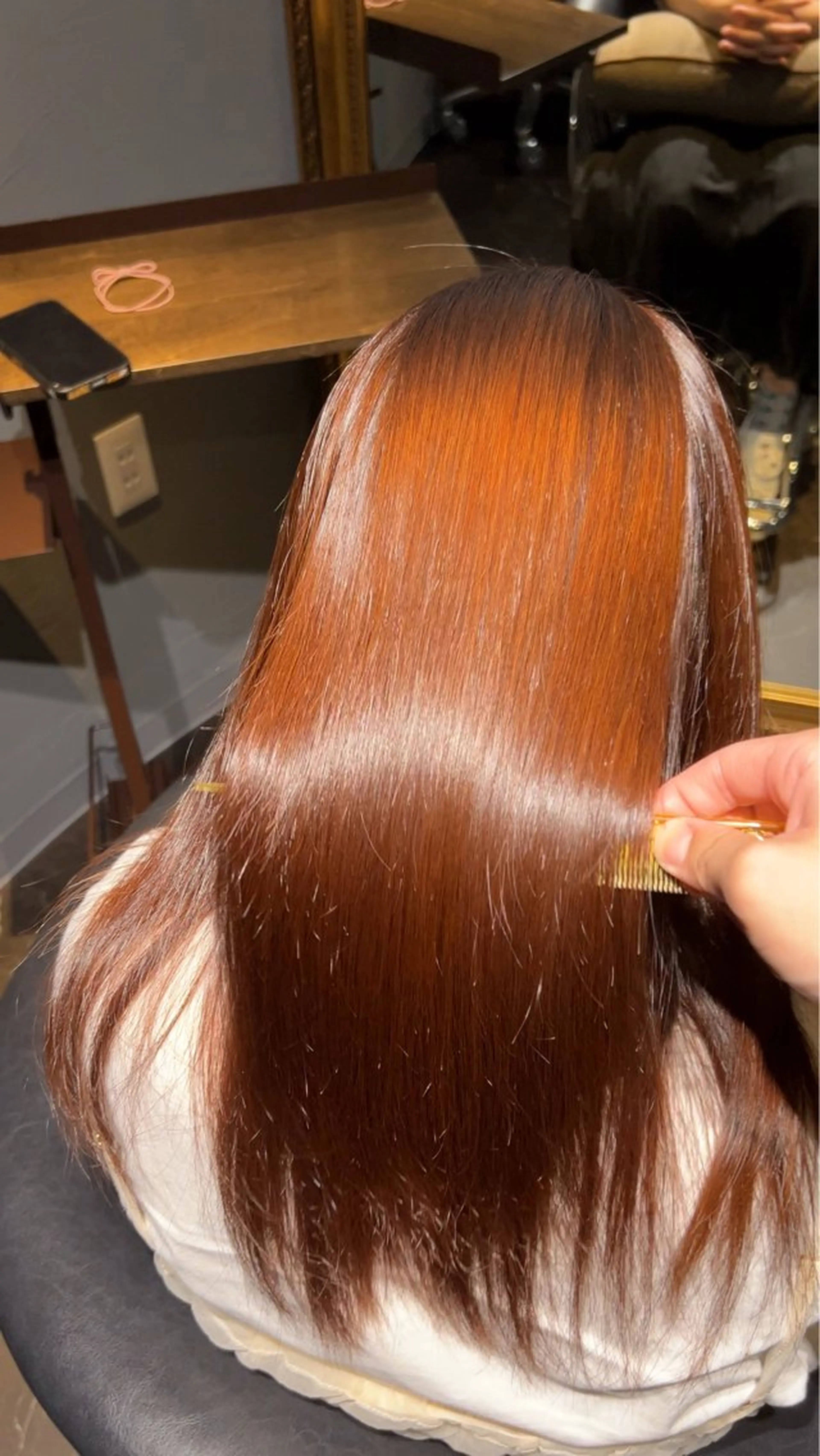 ロング カラー 髪質改善 縮毛矯正 🌟縮毛矯正/ 髪質改善/髙橋🌟のヘアスタイル