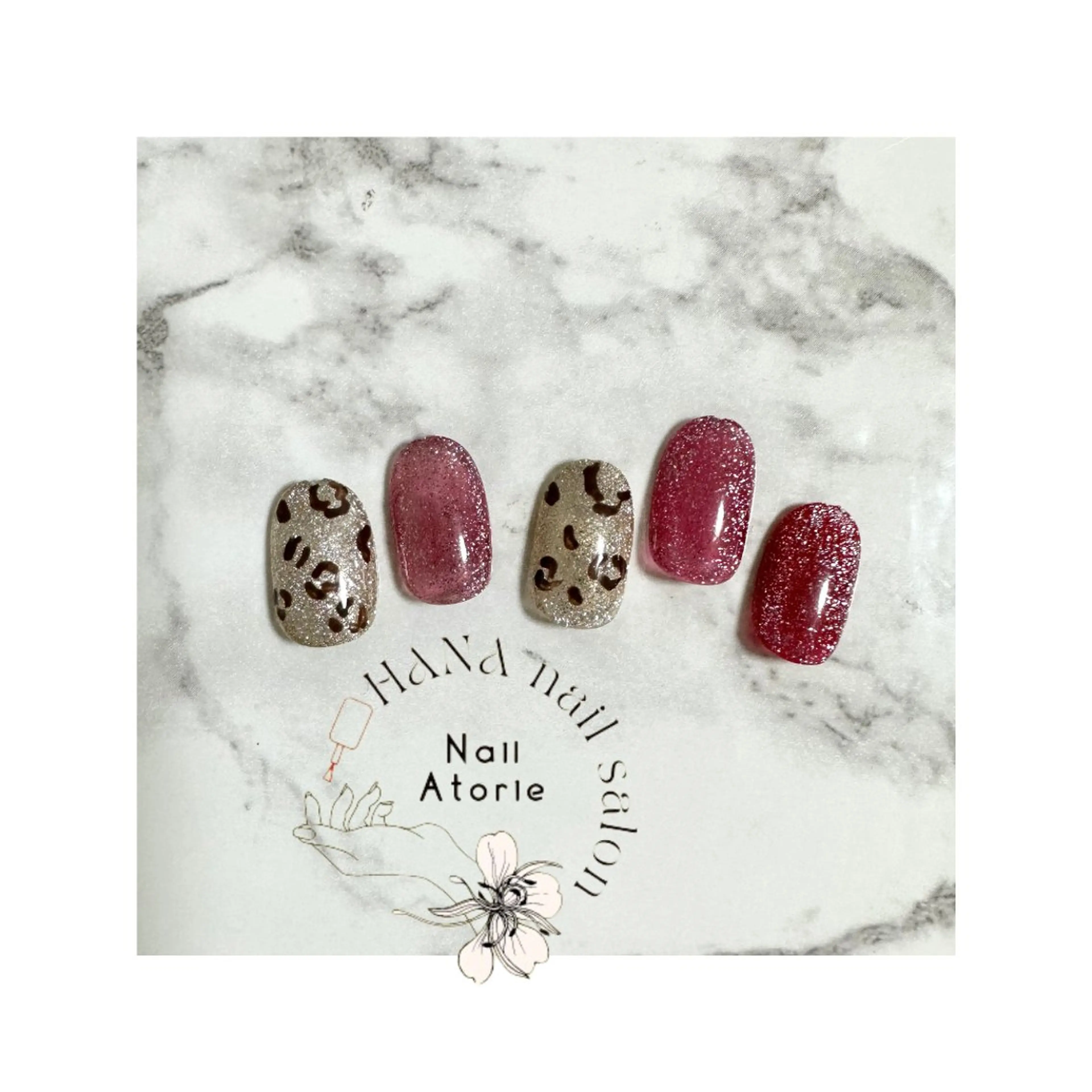 ネイル マグネットネイル HaNA 　nail salonのネイルデザイン