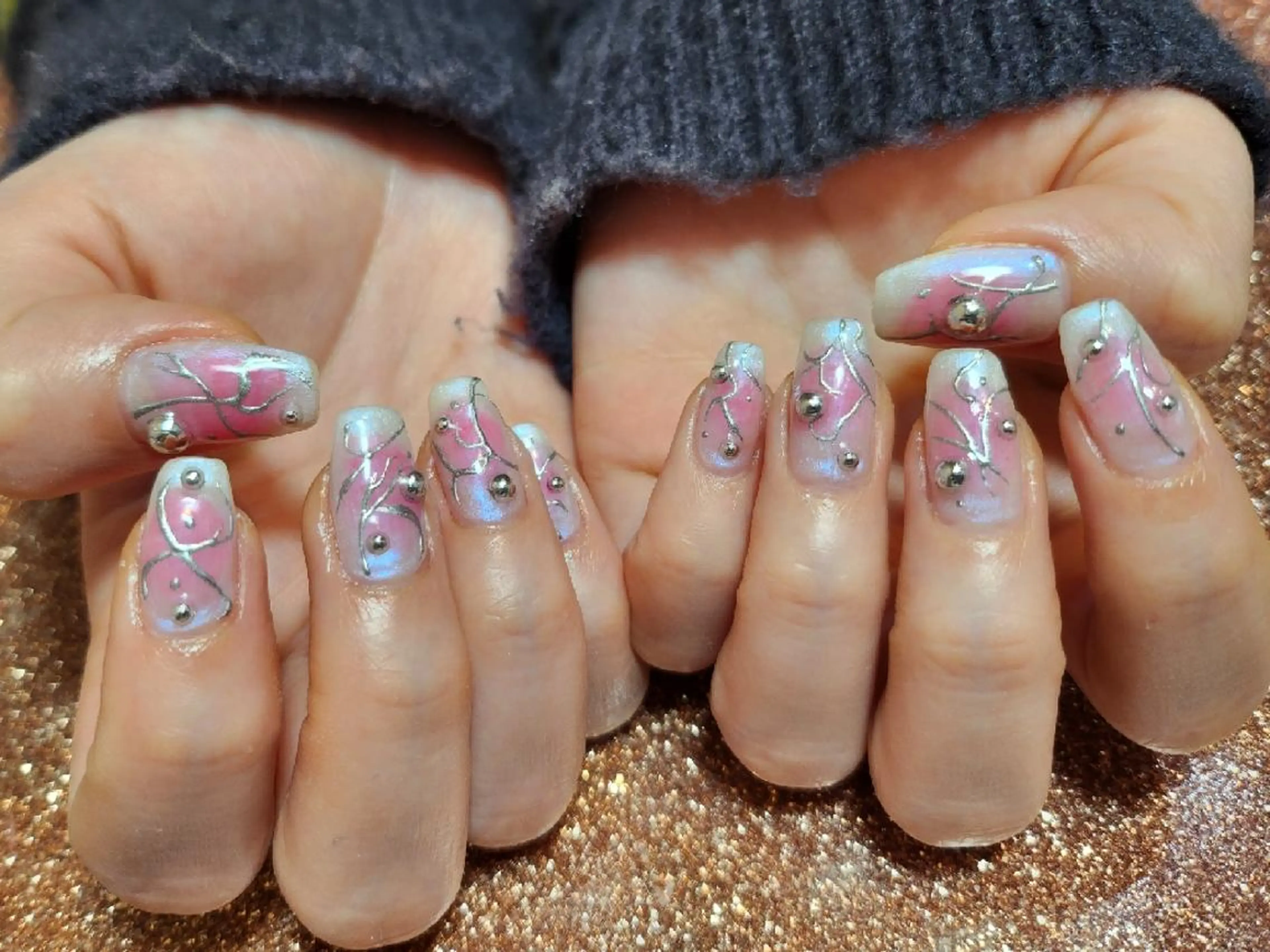 ネイル 💜bora .のネイルデザイン