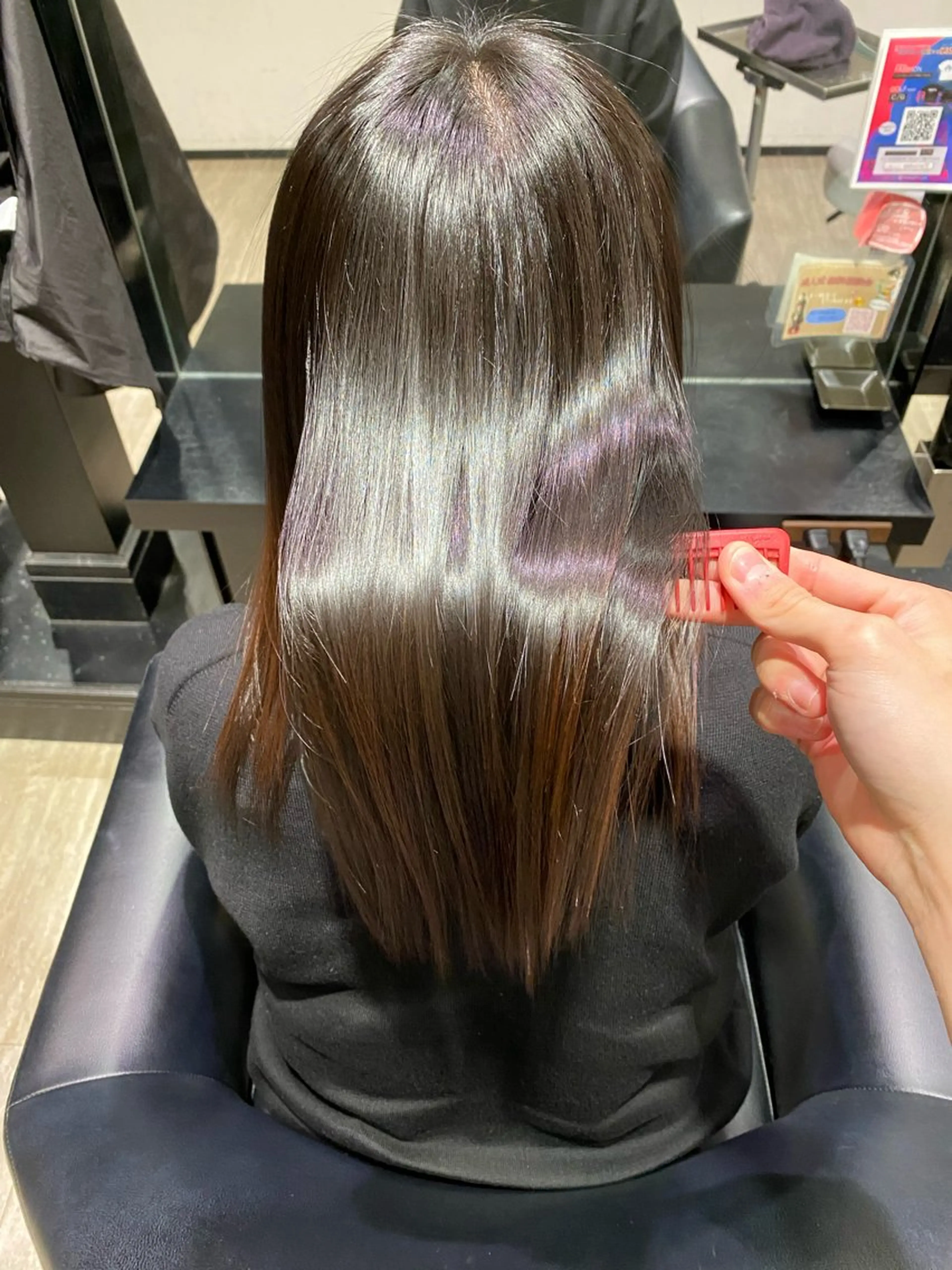 ロング ヘアカラー 水野 聖哉のヘアスタイル