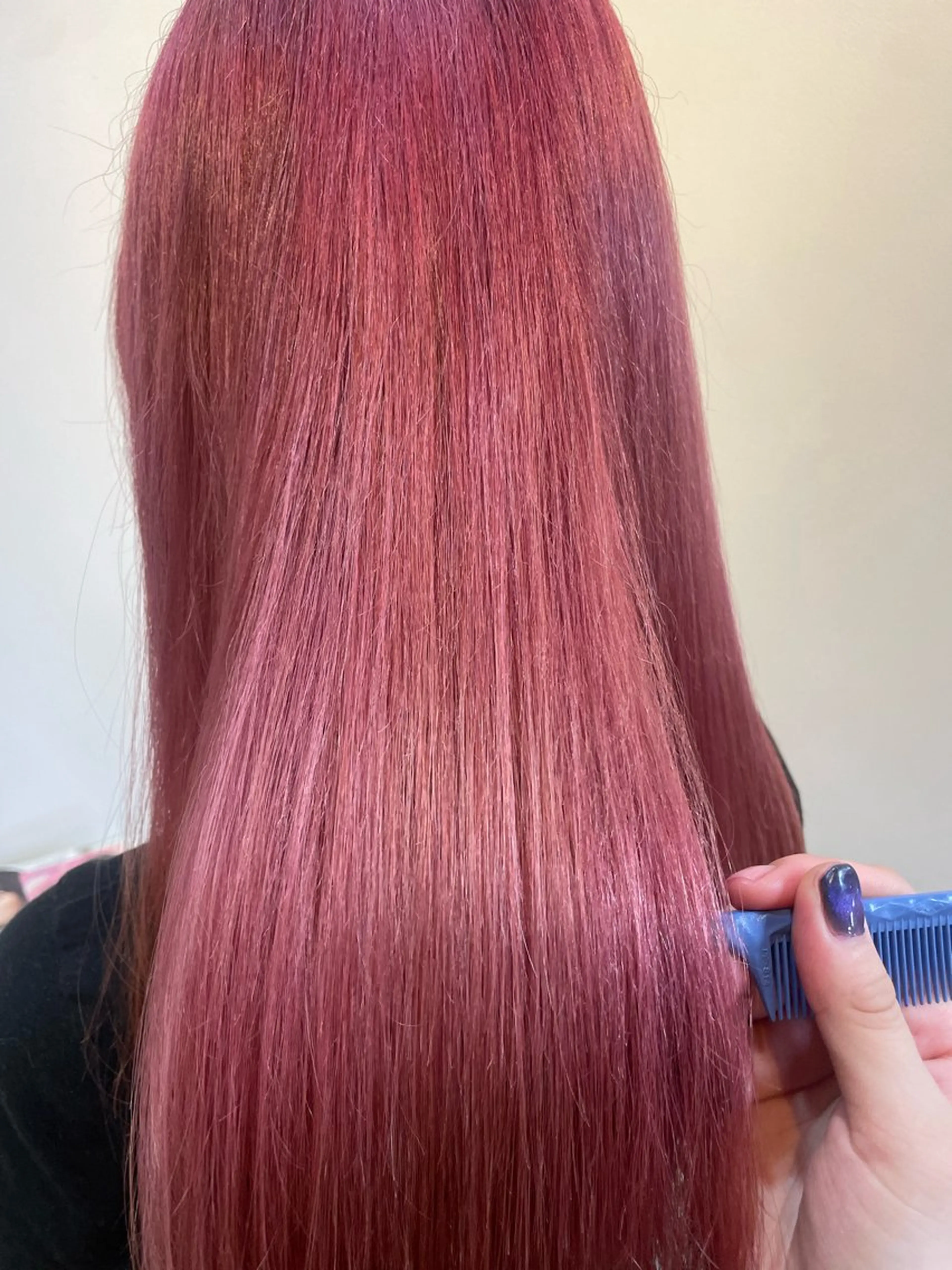 ロング カラー ブリーチ ピンクカラー 🫧☘️大山 月輝凪☘️🫧のヘアスタイル