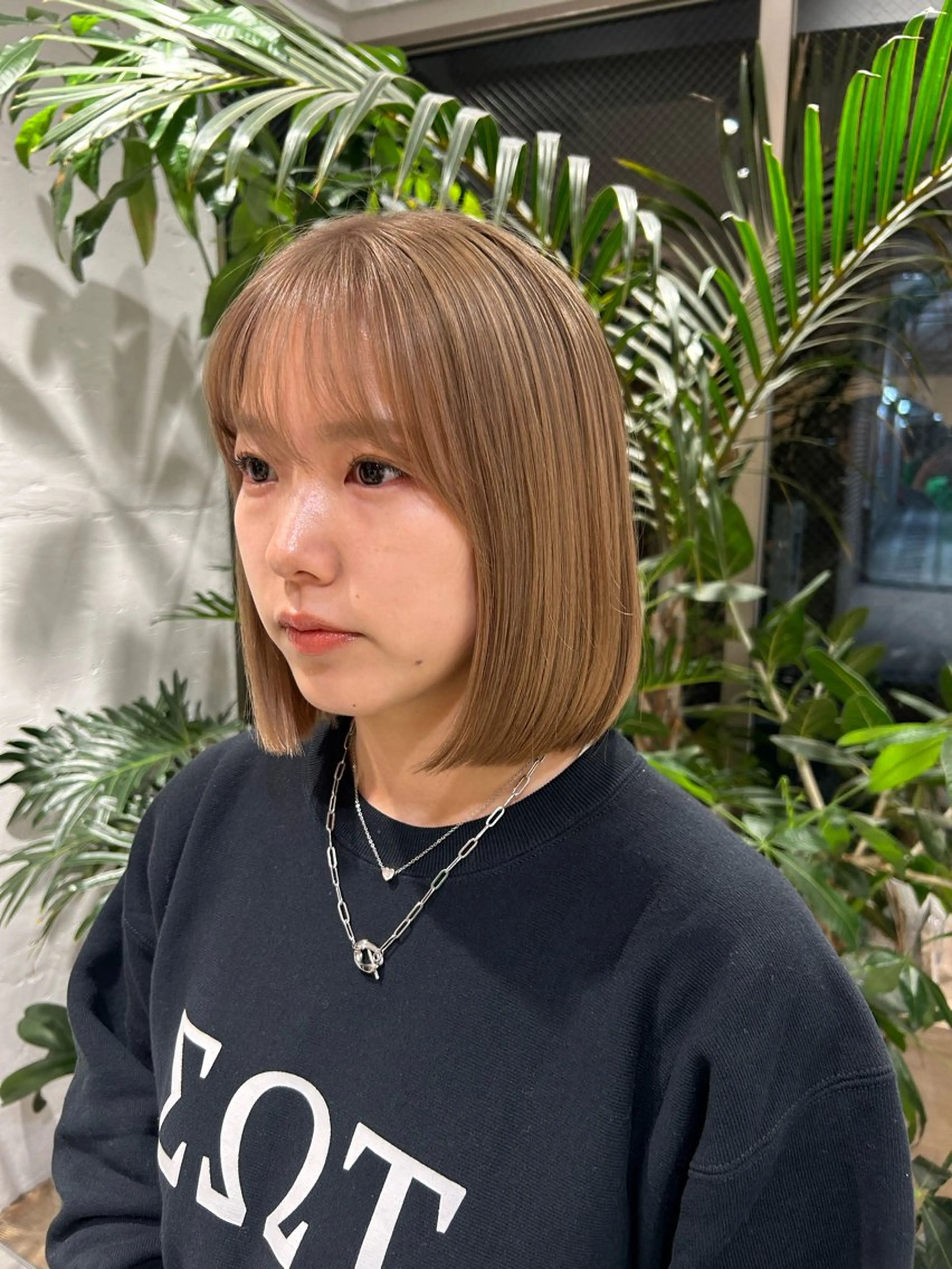 ショート カラー 🦖ミニボブ/ボブ /MOEKA🦕のヘアスタイル