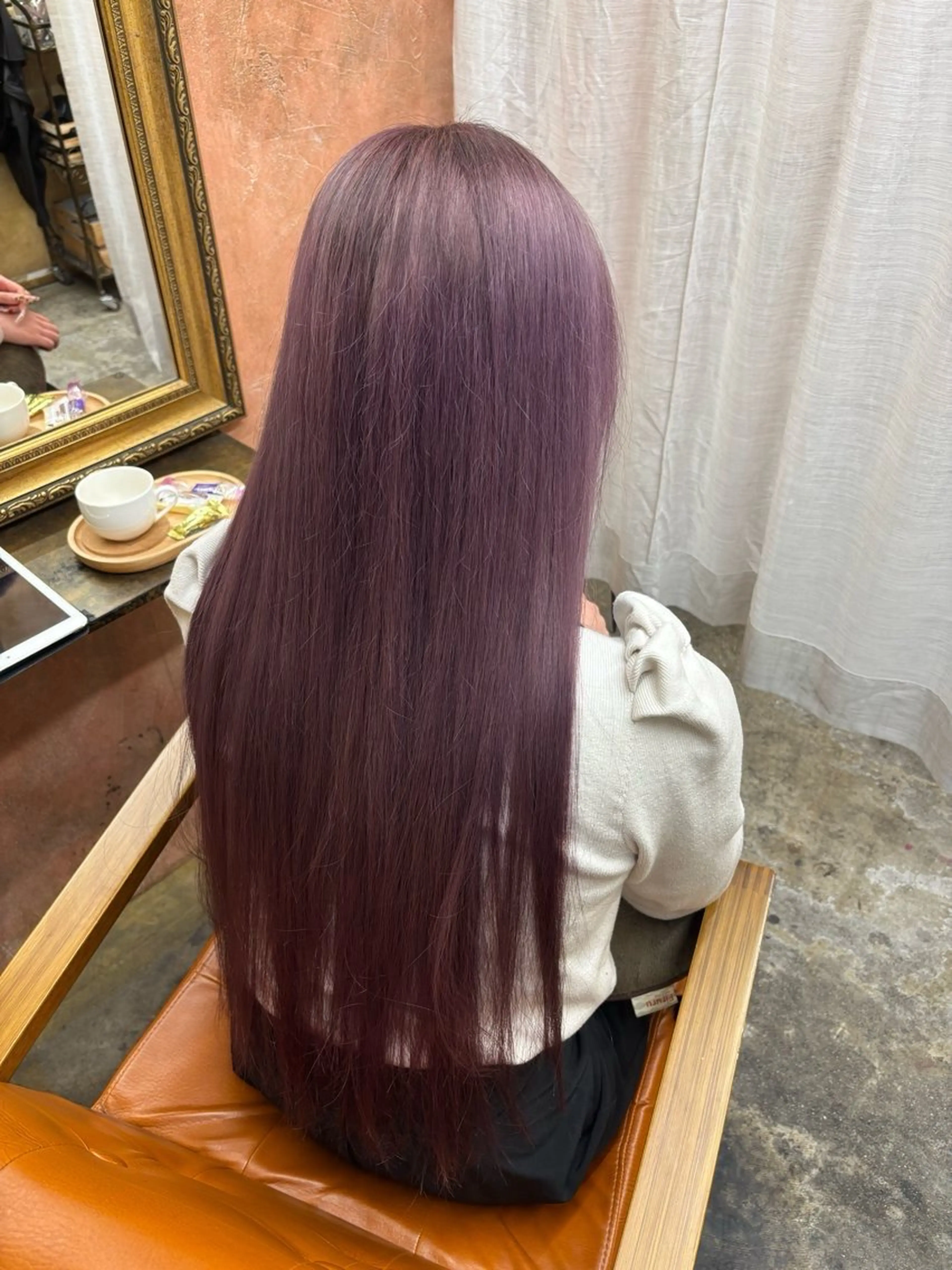 ロング ヘアカラー Retsu /UniQのヘアスタイル