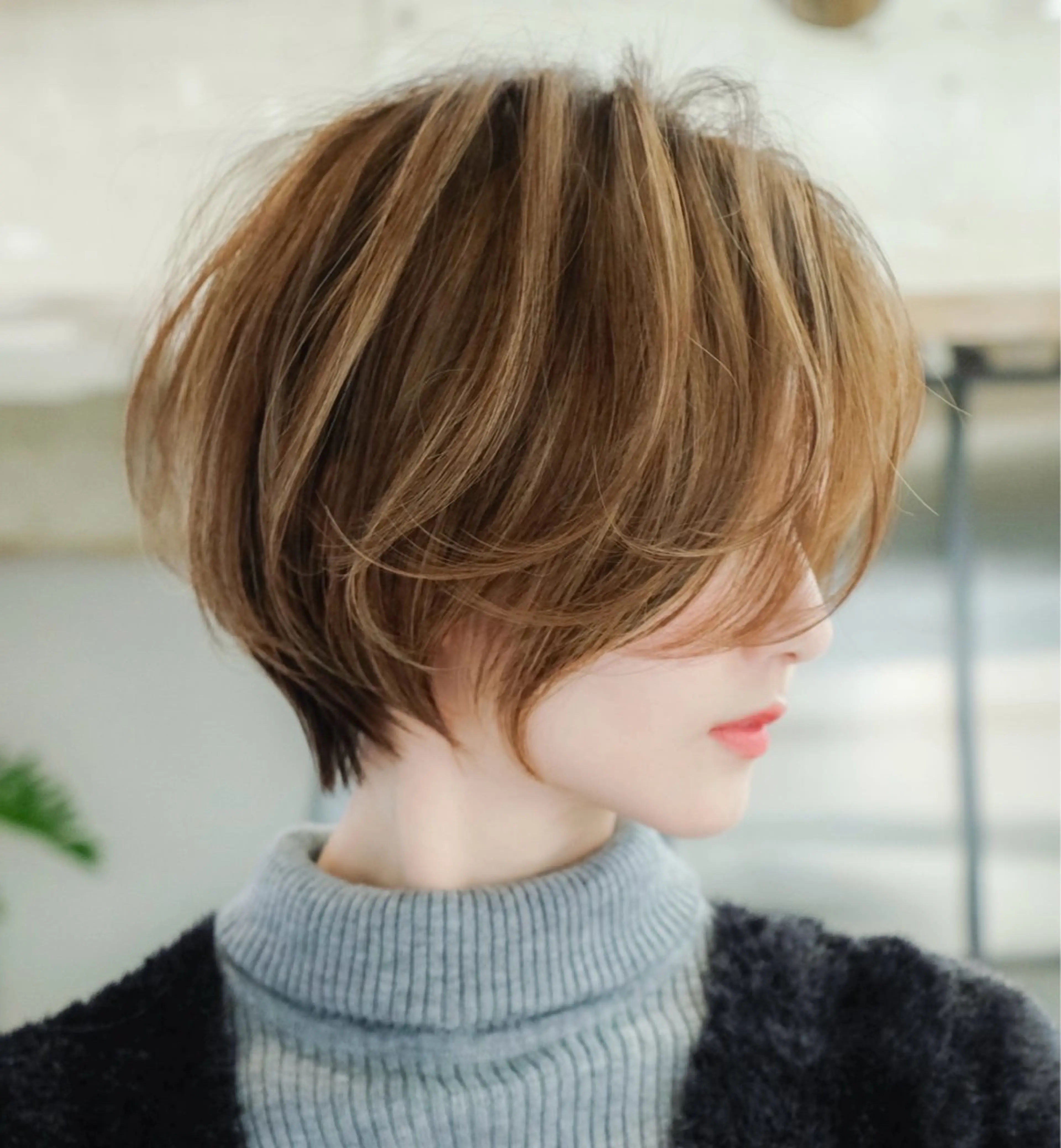 【✨無料✨】ショートカット＋トリートメント🎀♡【＋3000円でワンカラー追加🆗♡】【2センチ程カットできる方✨】の写真