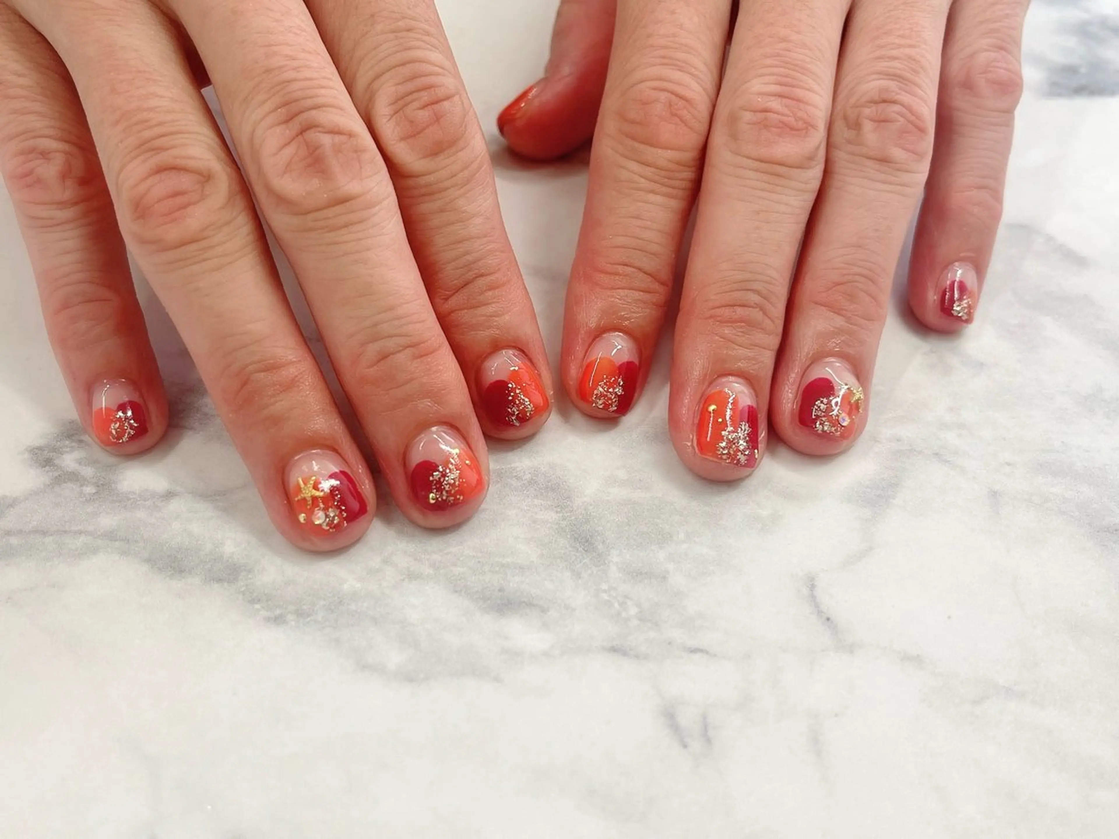 ネイル ハンドネイル ハンドケア Regene ARAKIのネイルデザイン