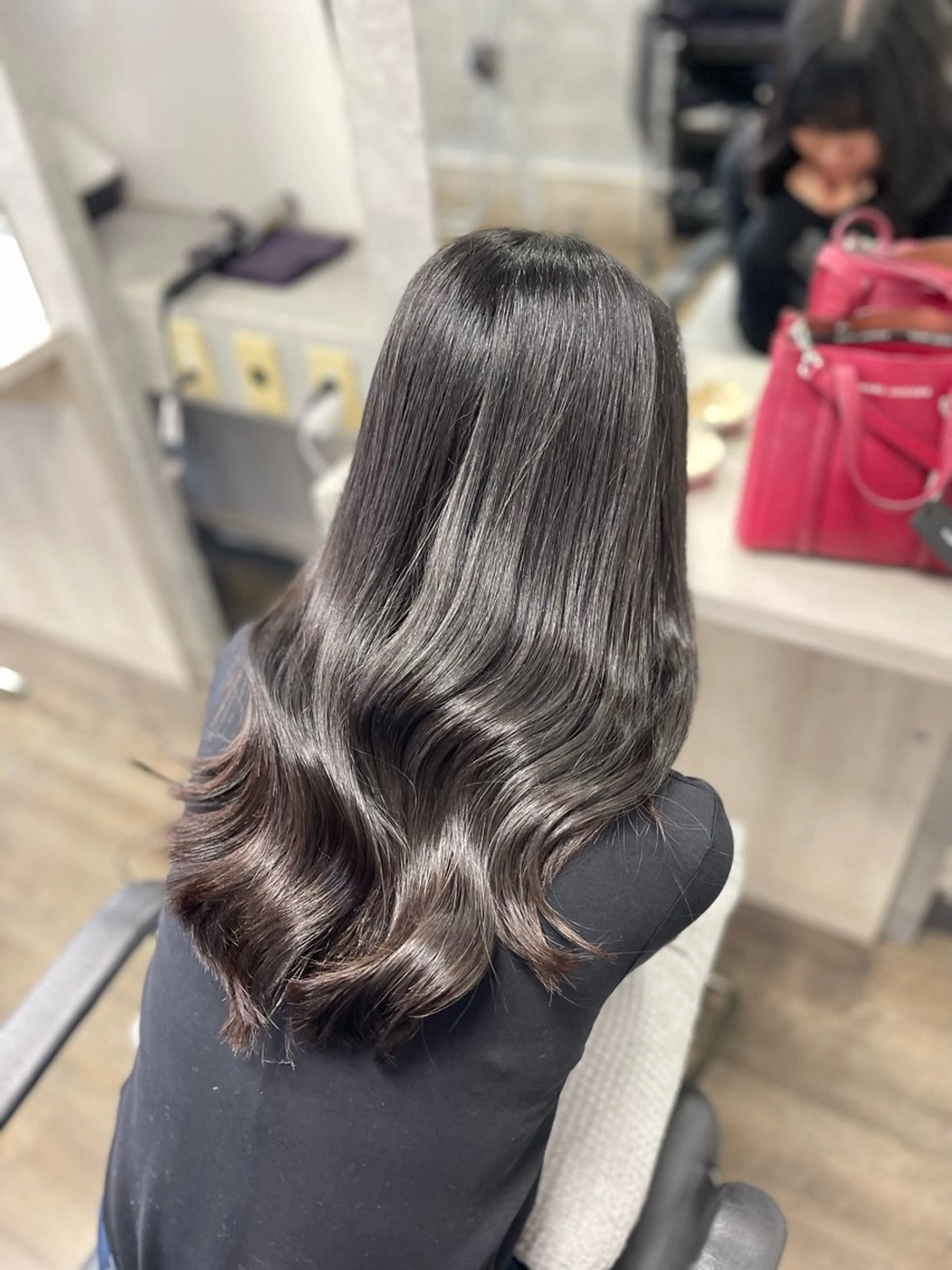 ロング カラー 愛　莉/大阪美容室 /ケア・艶カラーのヘアスタイル